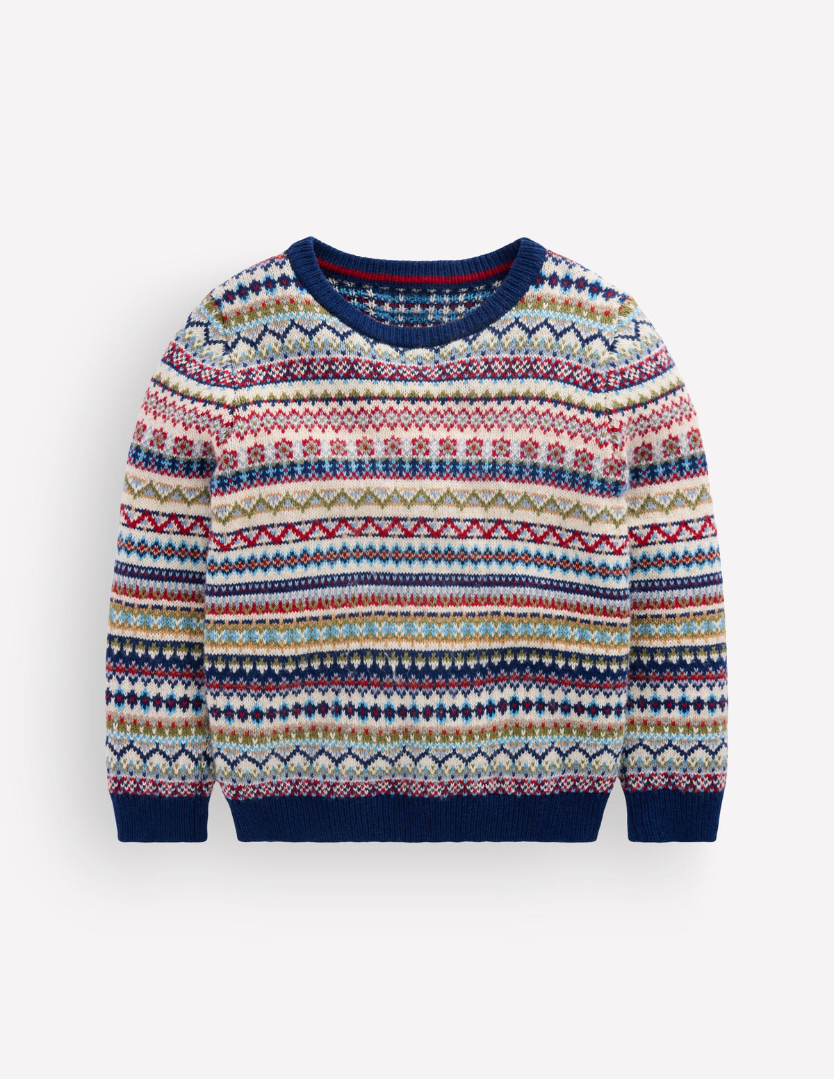 Fair-Isle-Pullover-Bunt, Fair-Isle-Muster-3