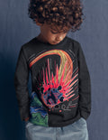 Im Dunkeln leuchtendes T-Shirt mit Superstitch-PHANTOMKOMET