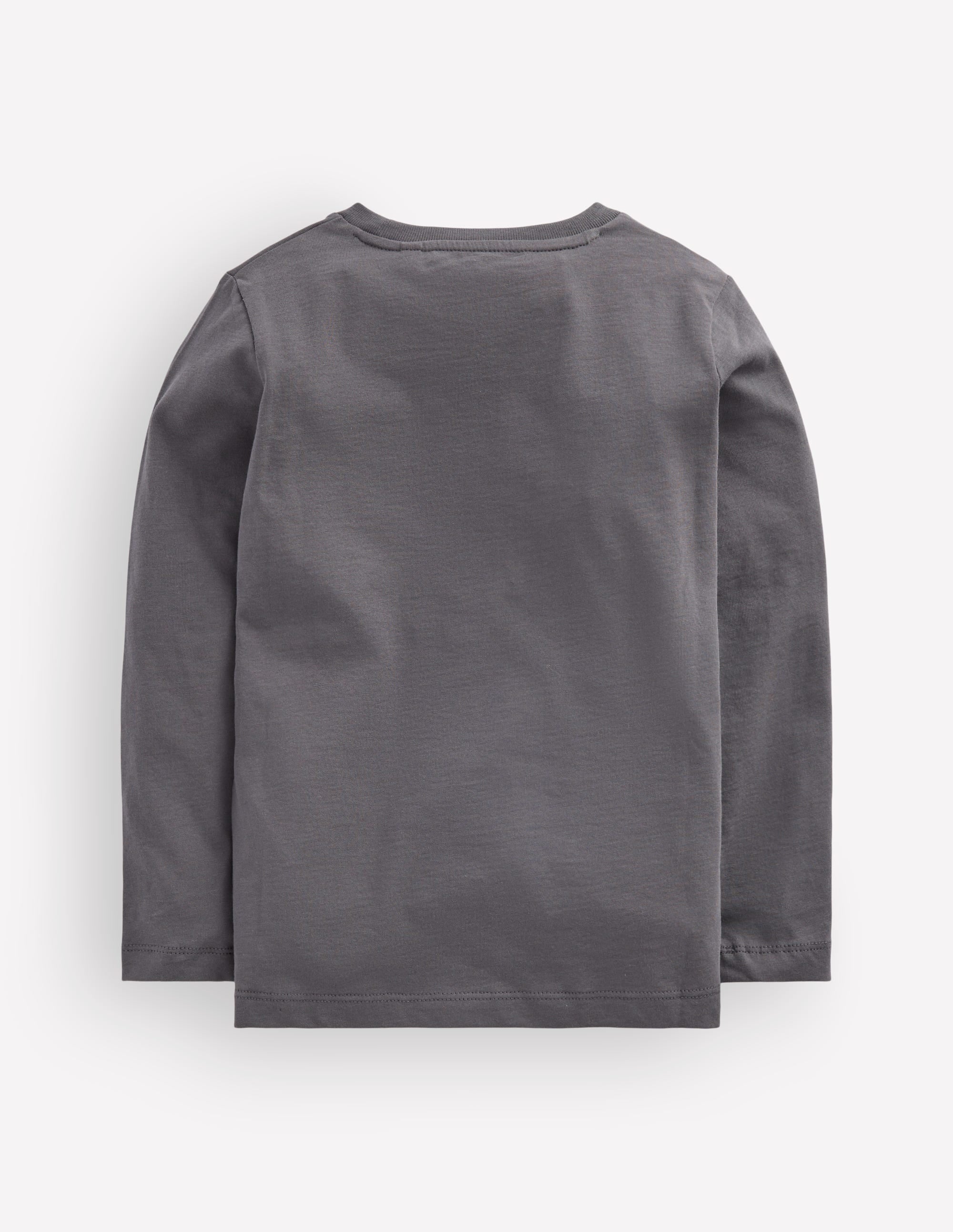 T-shirt phosphorescent à manches longues-Motif spatial gris - Image 4