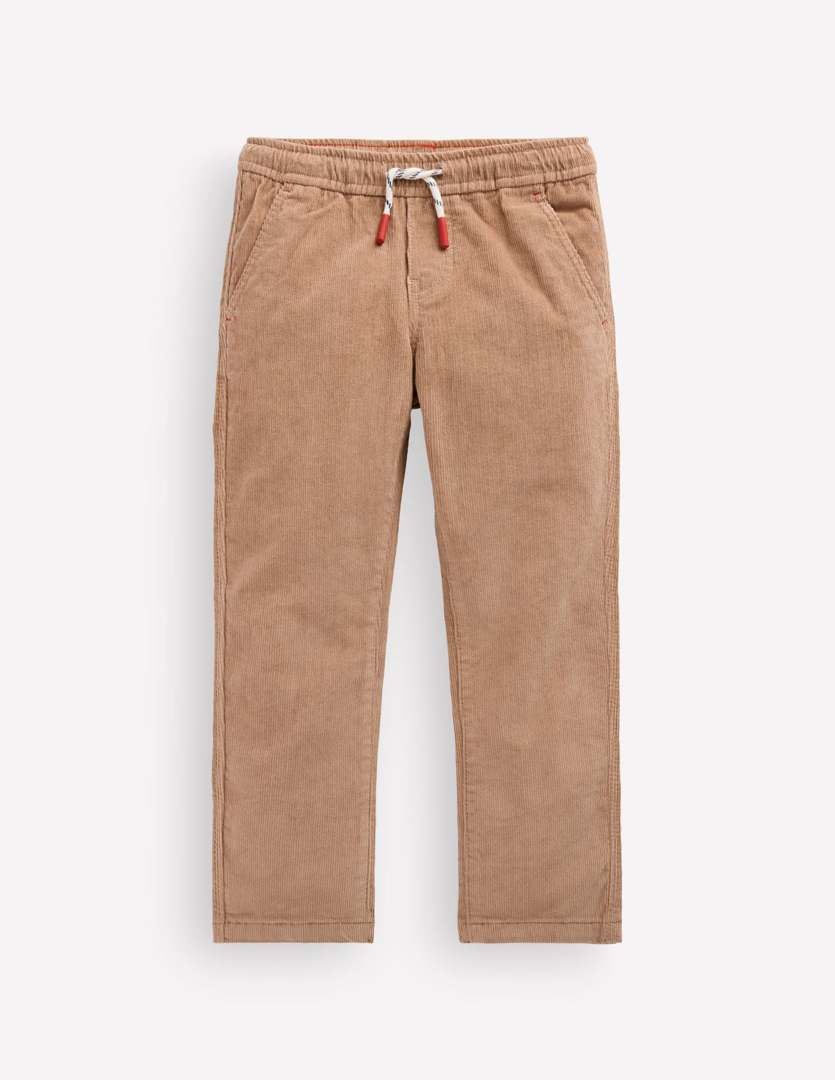 Schmal geschnittene Hose zum Hineinschlüpfen-Tigerauge Cord-1