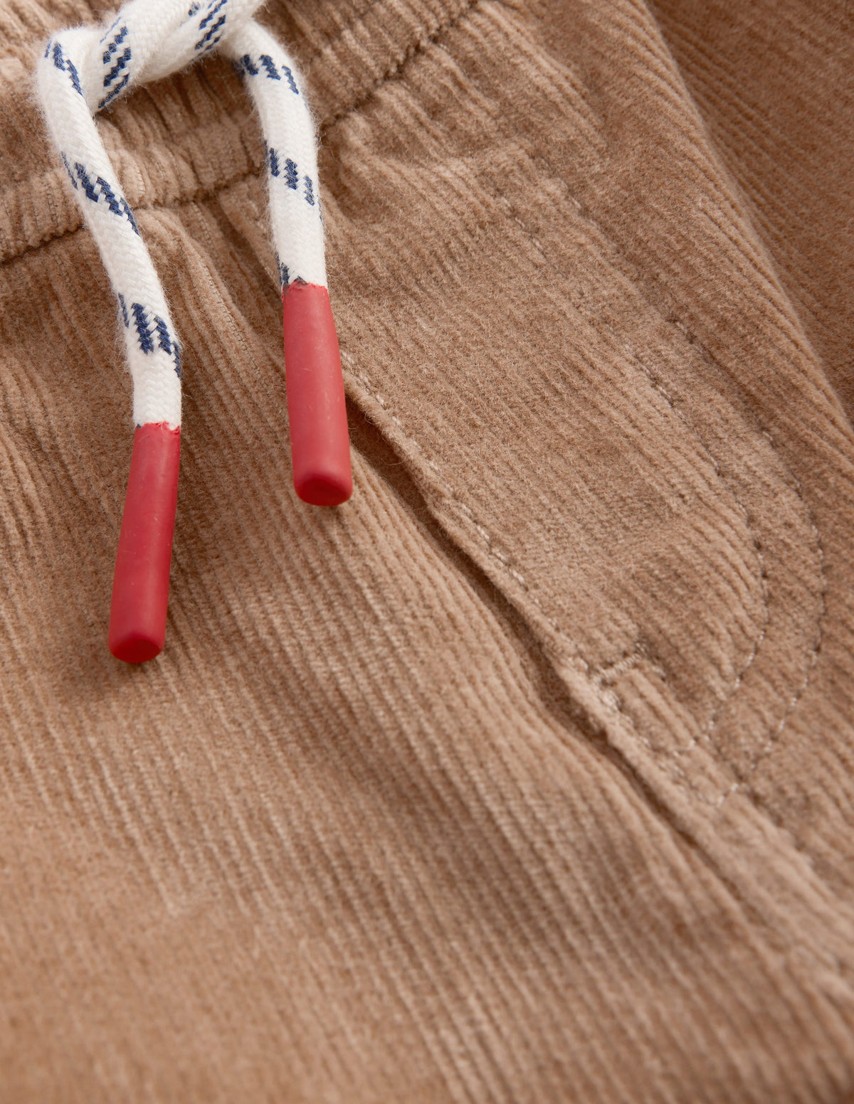 Schmal geschnittene Hose zum Hineinschlüpfen-Tigerauge Cord-3