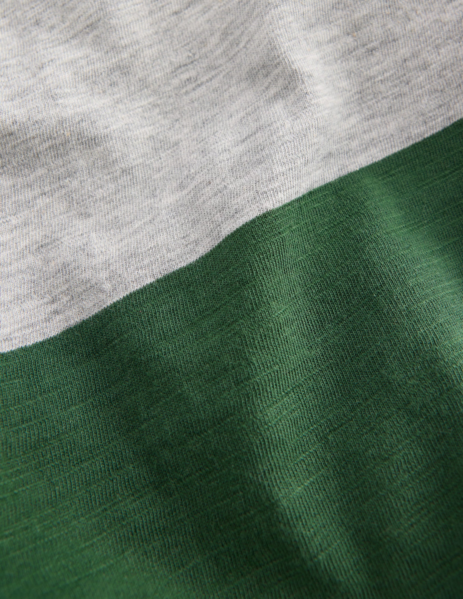 Everyday Long Sleeve T-Shirt-Hunter Green / Grey Marl-3