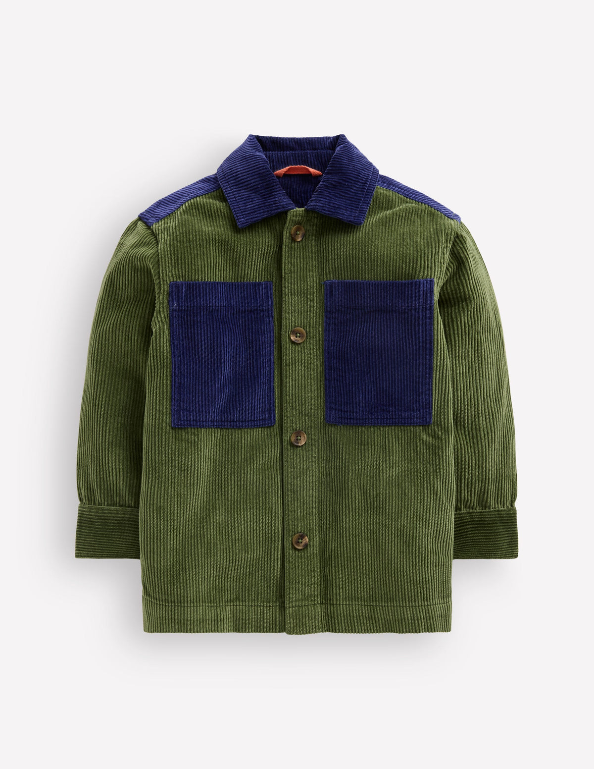 Hemdjacke mit Brusttaschen-Braunschweigisches Grün-1
