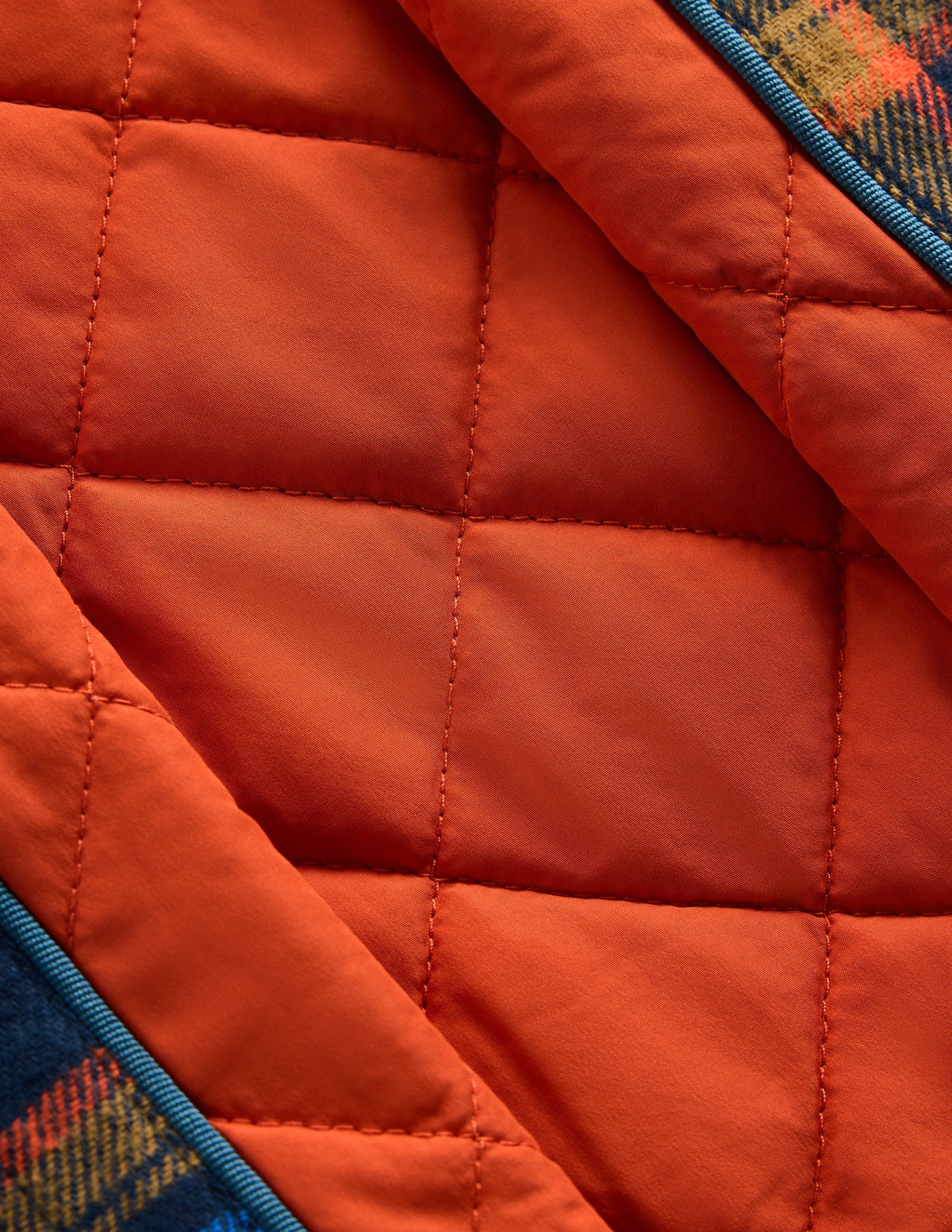 Hemdjacke-Navy Kariert - Image 5