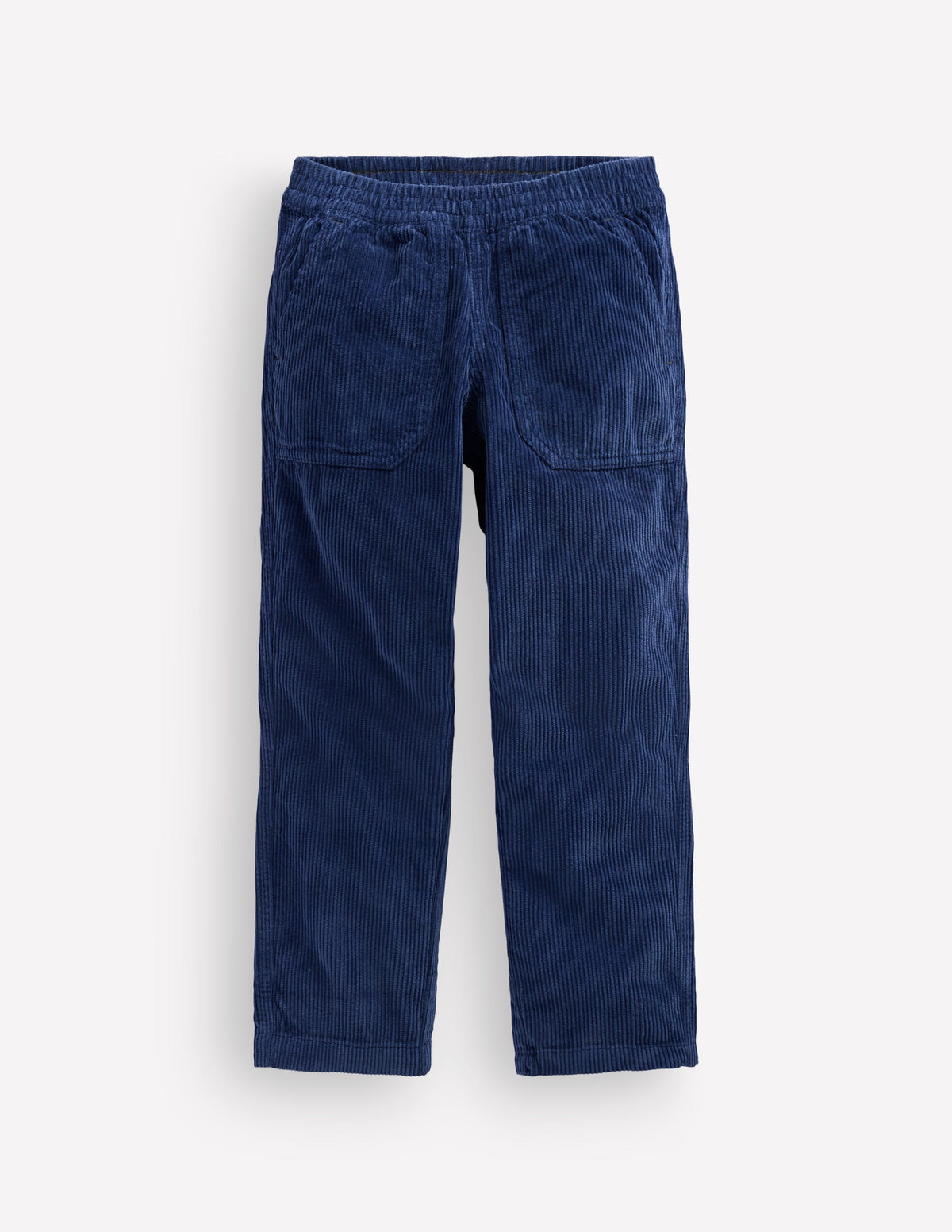 Pull-on Cord Trousers-Starboard Blue - Image 1