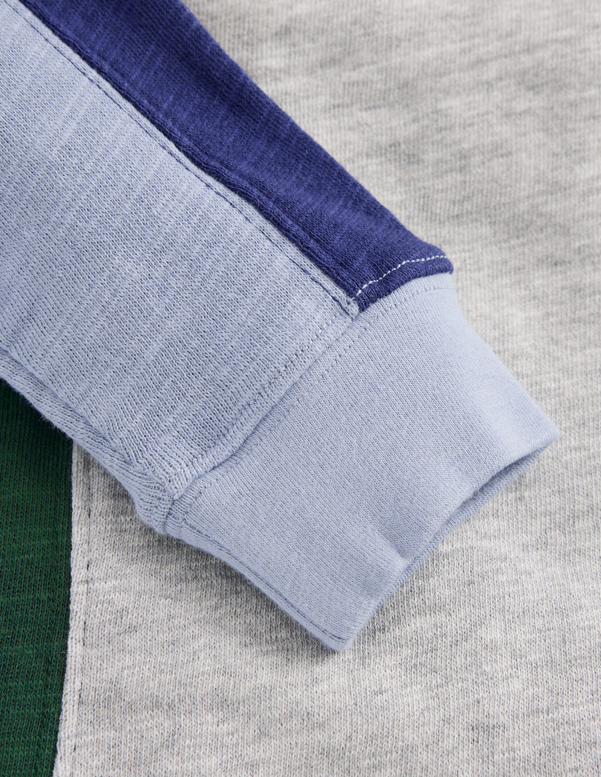 Mittelschweres Langarmshirt mit Color Blocking-Dunkelgrau, Blockfarben-3