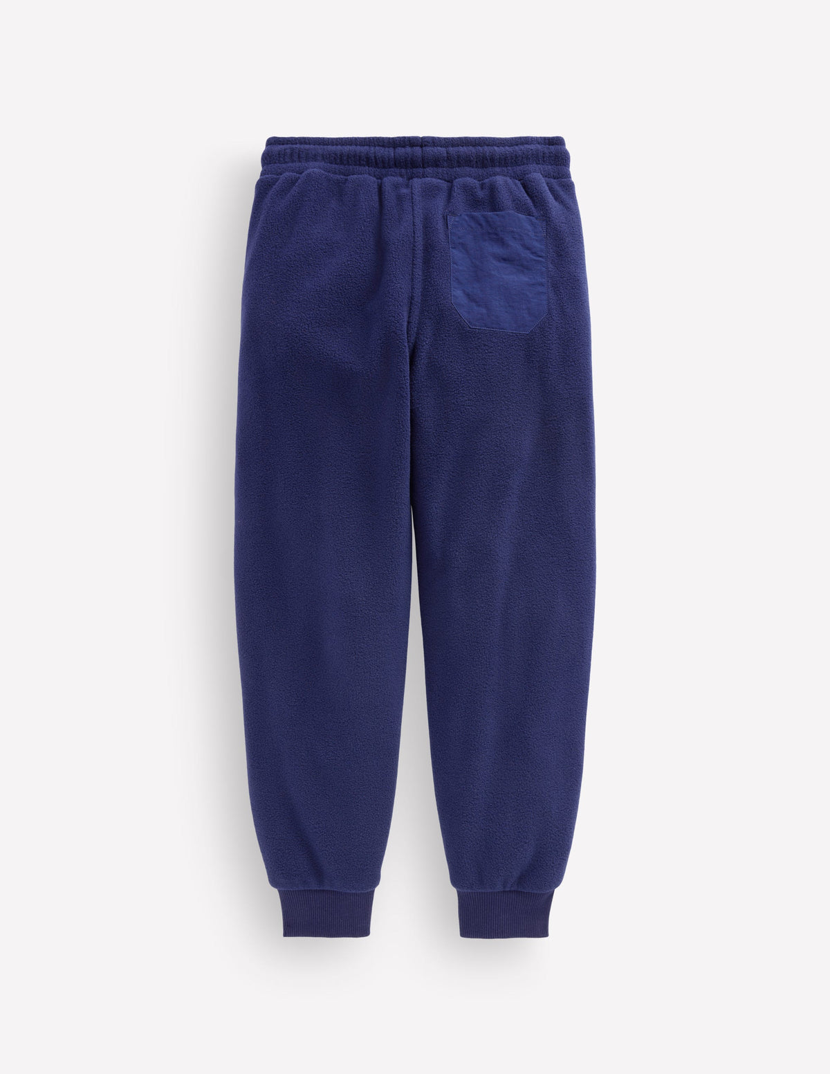 Fleece-Jogginghose mit verstärktem Knie-Denim-Blau - Image 2