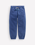 Kuschelige Fleece-Jogginghose-Denim-Blau