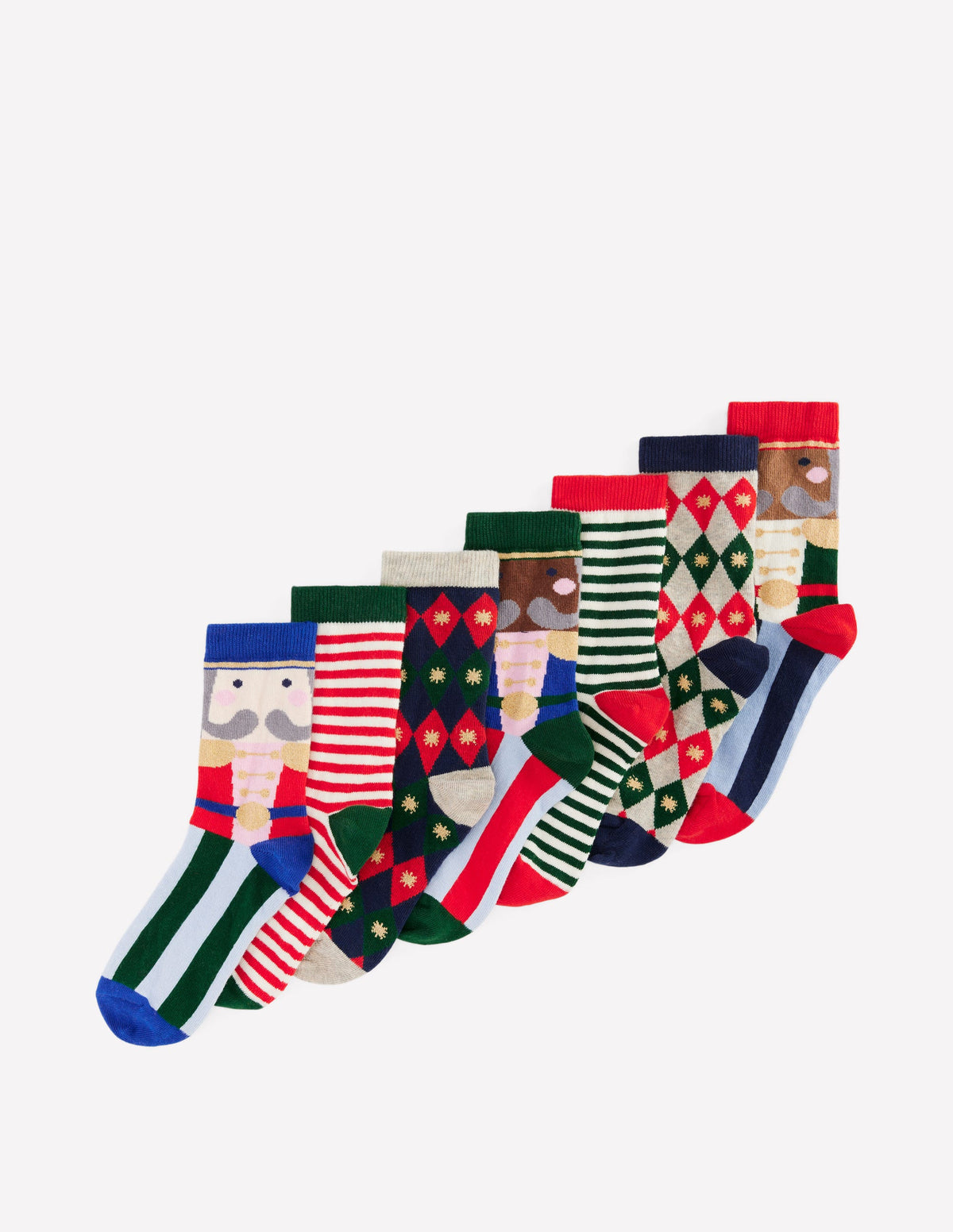 Socken im 7er-Pack-Nussknacker-1