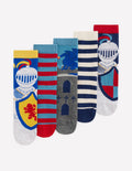 Socken im 5er-Pack-Mittelalterlich Ritter