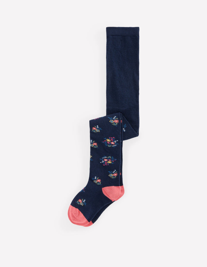 Collant à motifs-Motif Sprouting Garden