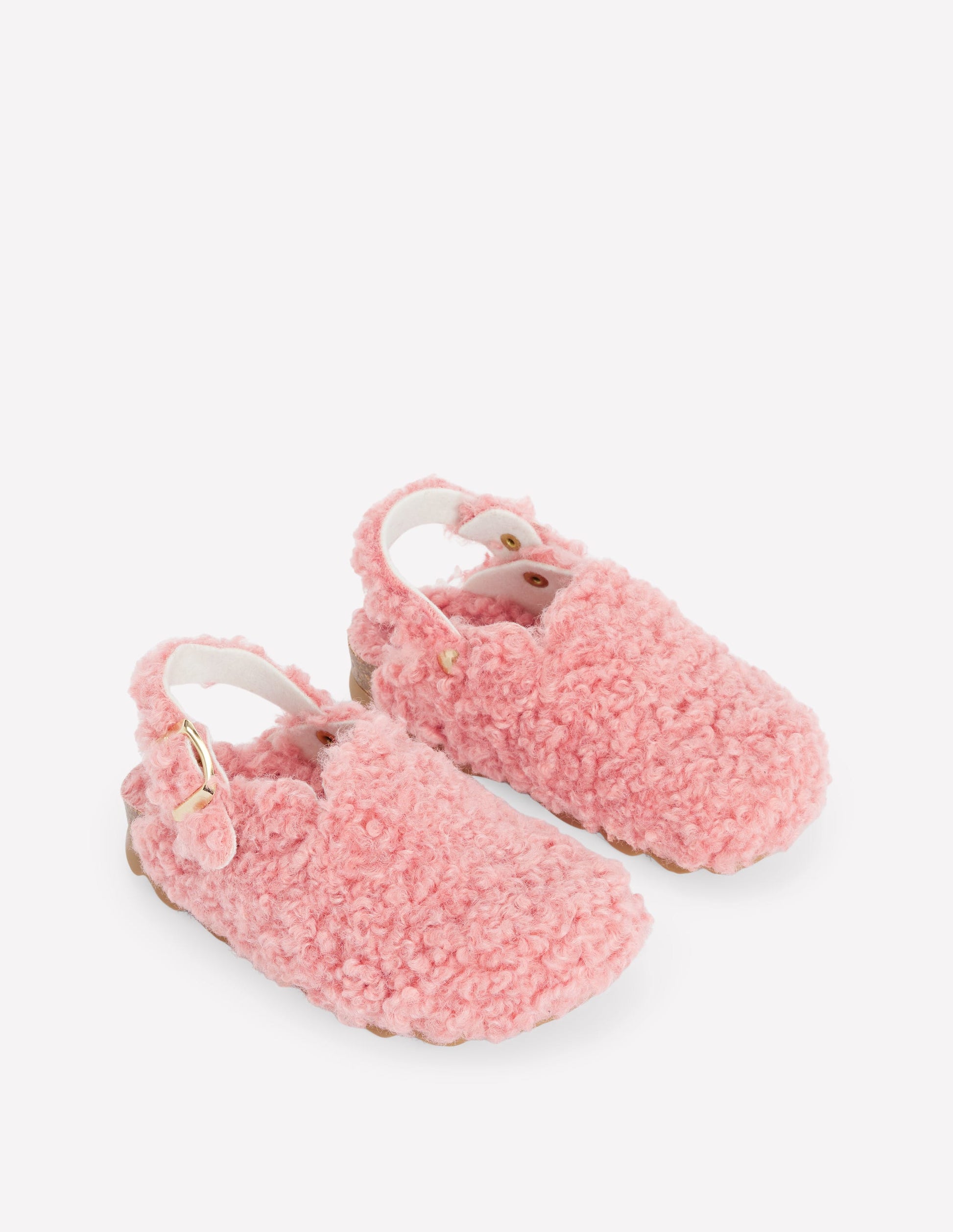 Kuschelige Teddyfell-Hausschuhe-ROSA-2