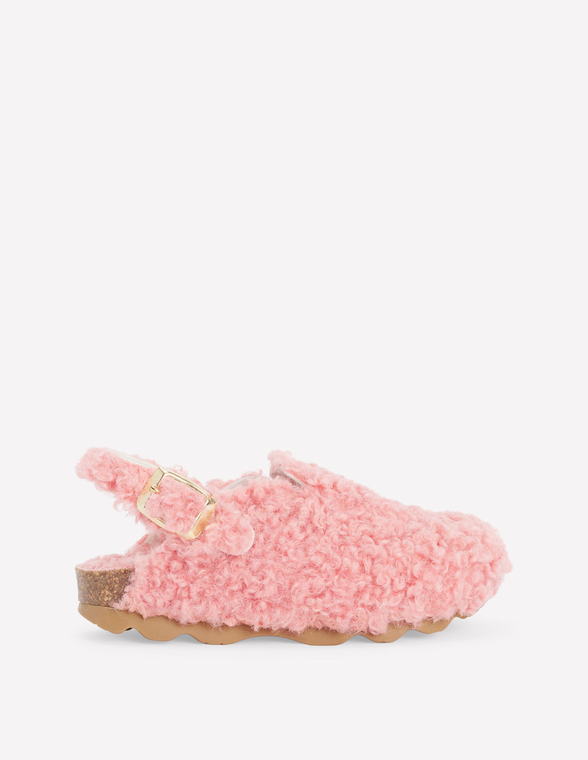 Kuschelige Teddyfell-Hausschuhe-ROSA-1