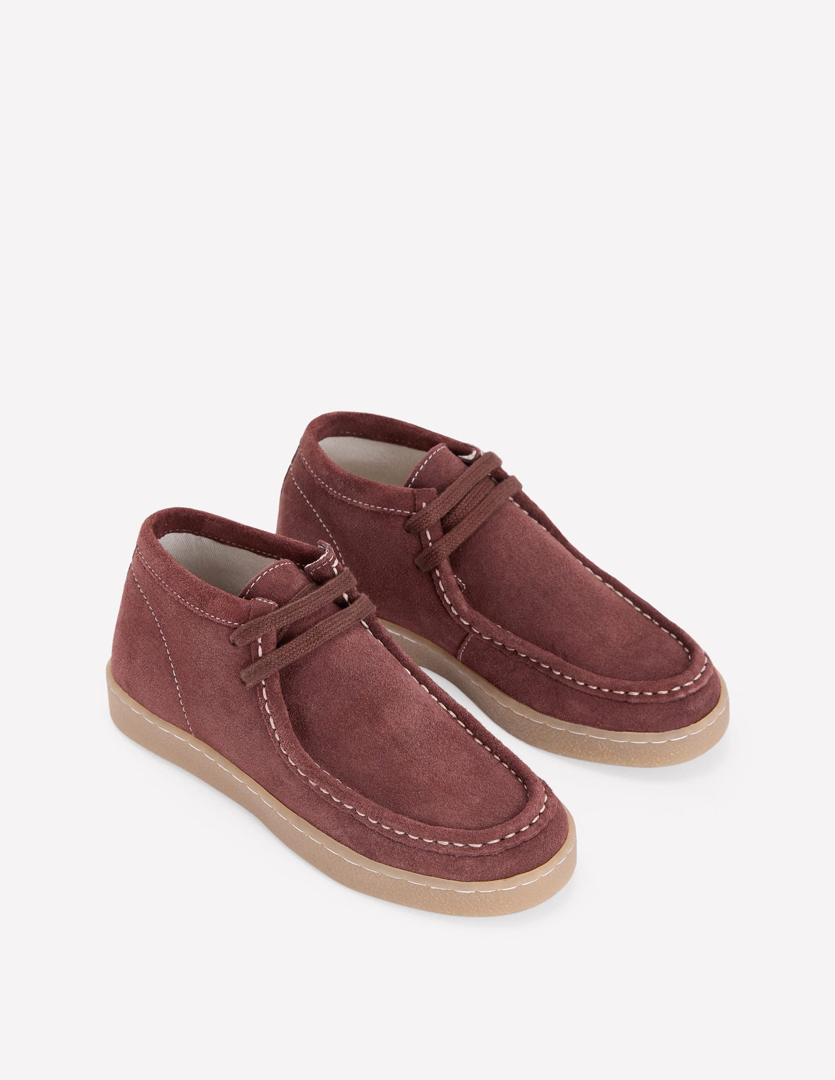 Mocassins en daim-Marron forestier - Image 3