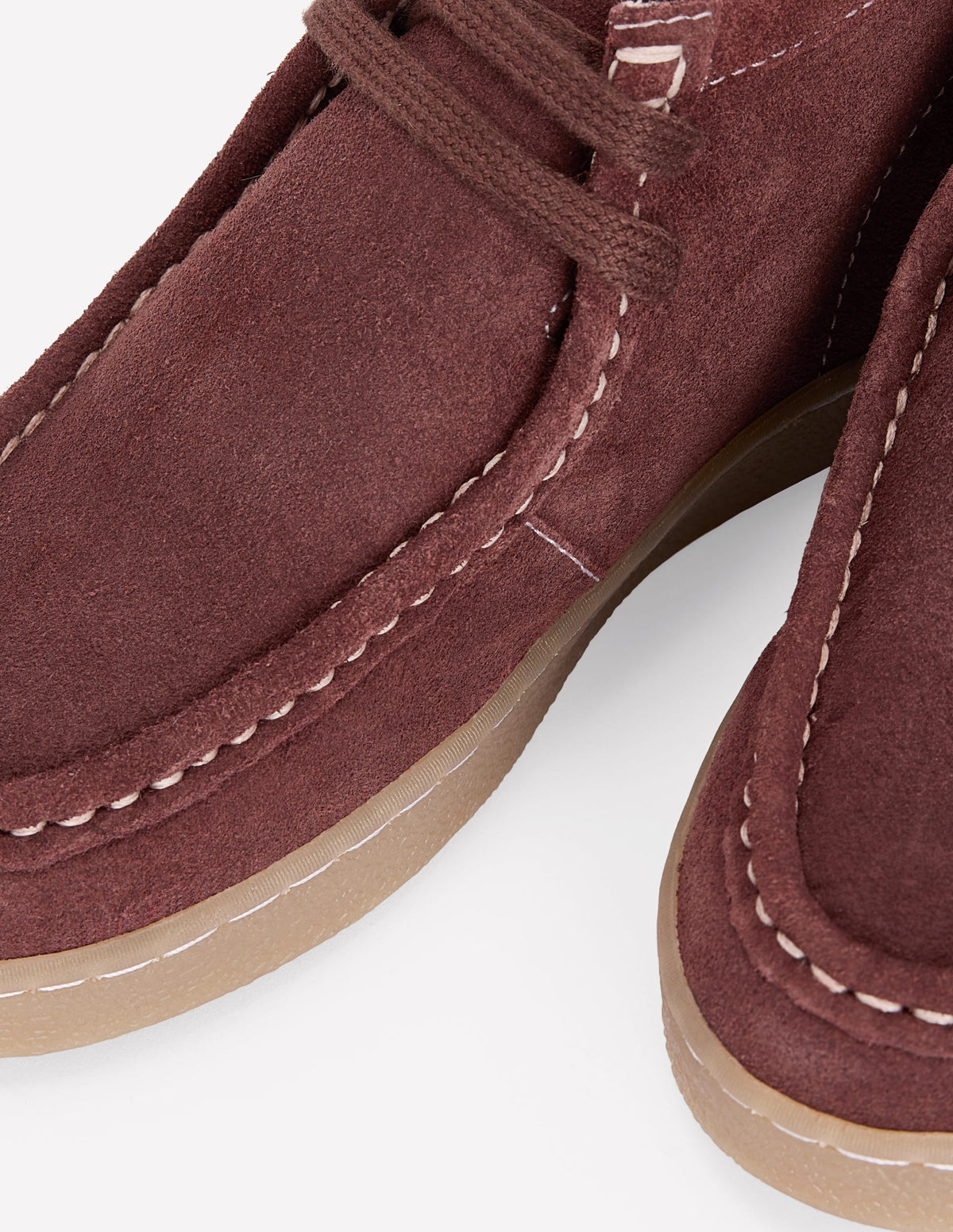 Mocassins en daim-Marron forestier-4