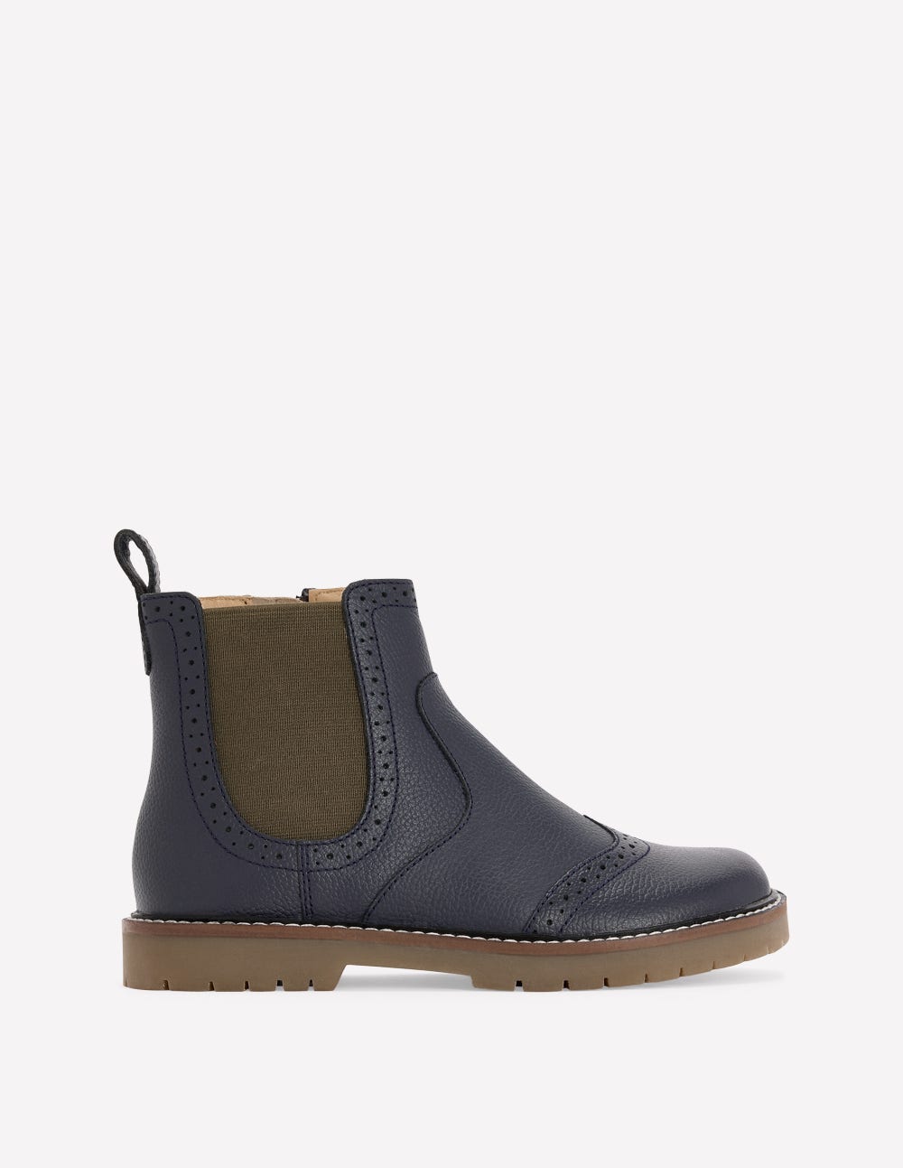 Chelsea-Stiefel-Schuluniform-Marineblau - Image 1