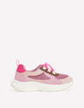 Rosa Sportliche Turnschuhe-Rosa Heide
