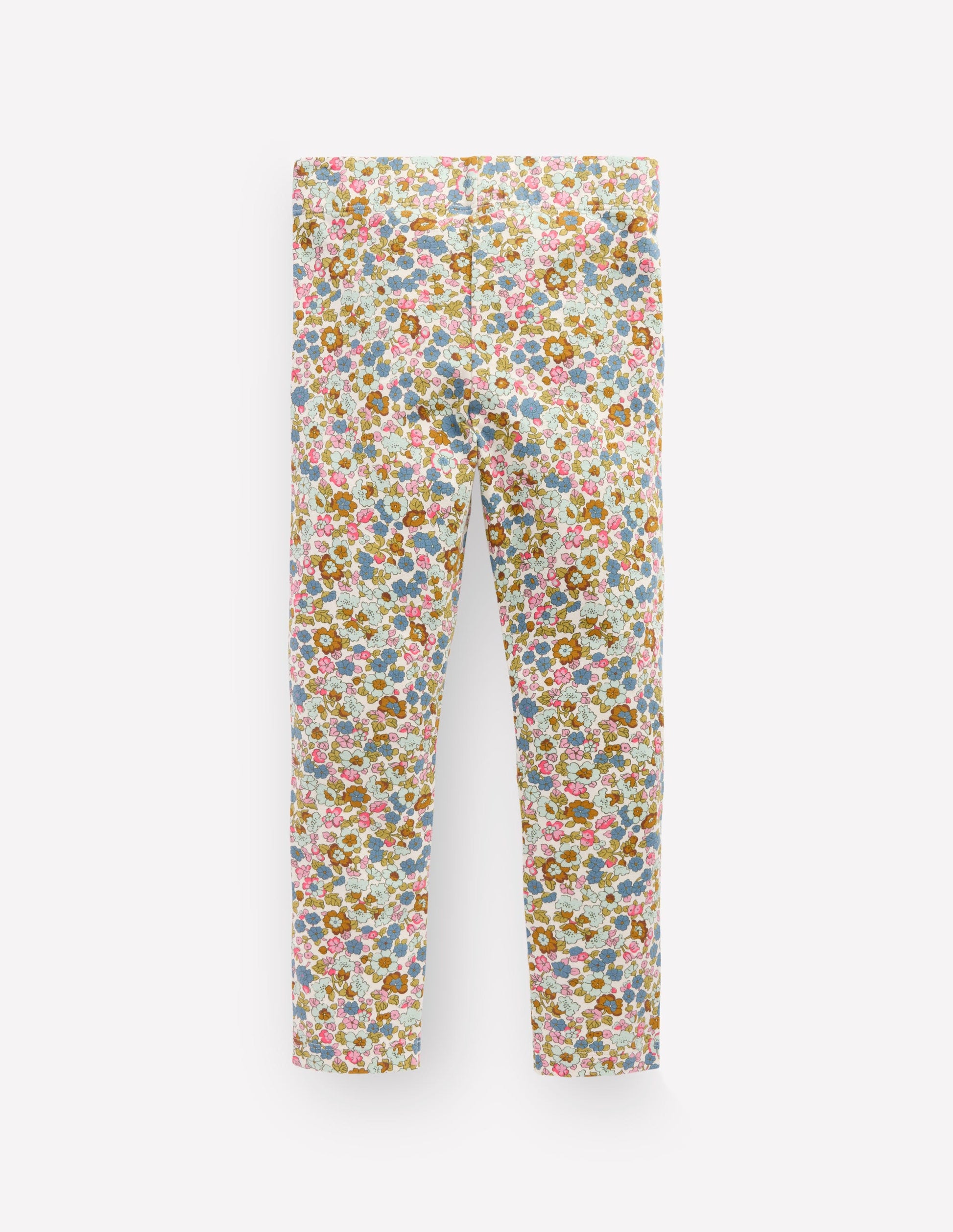 Fun Leggings-Bluejay Flowerbed-2