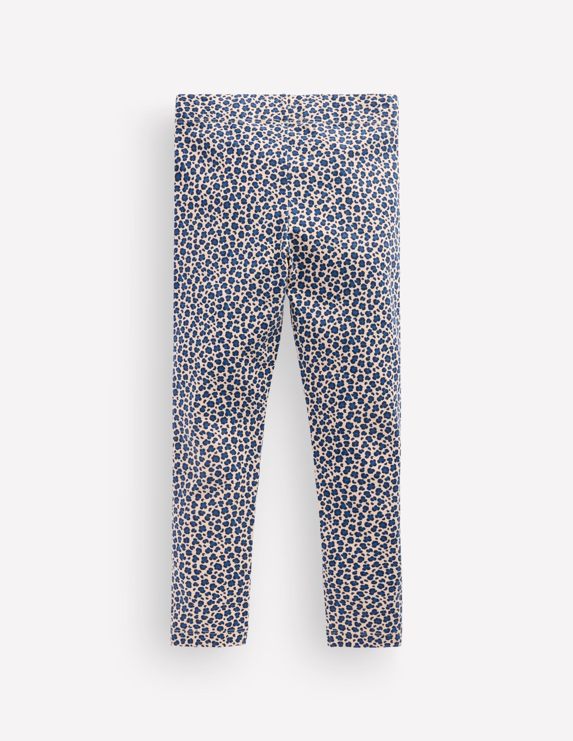 Lustige Leggings-Calico-Weiß/Blaues Leopardenmuster - Image 2