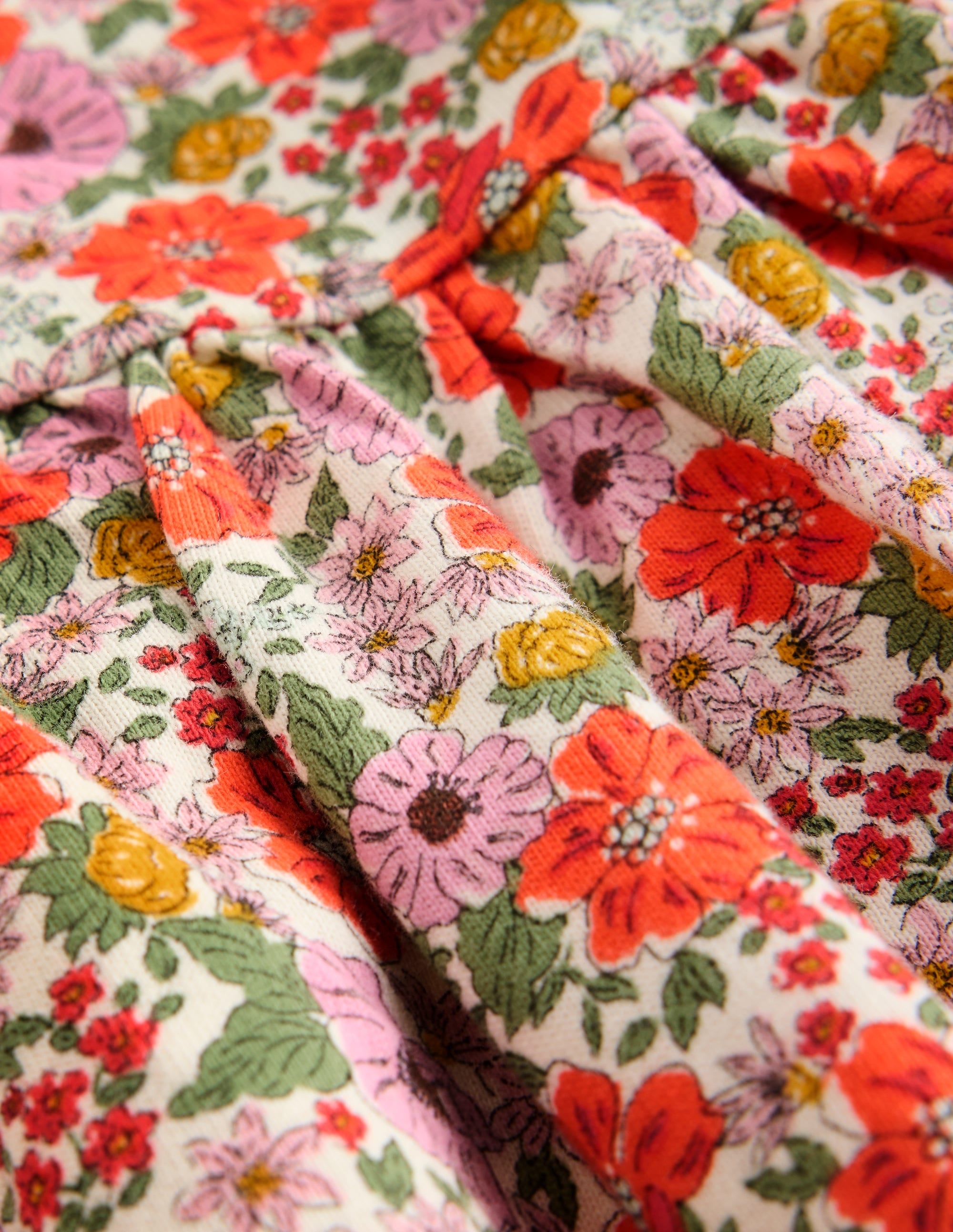 Ballerina-Jerseykleid-Bunt Blumenmuster - Image 3