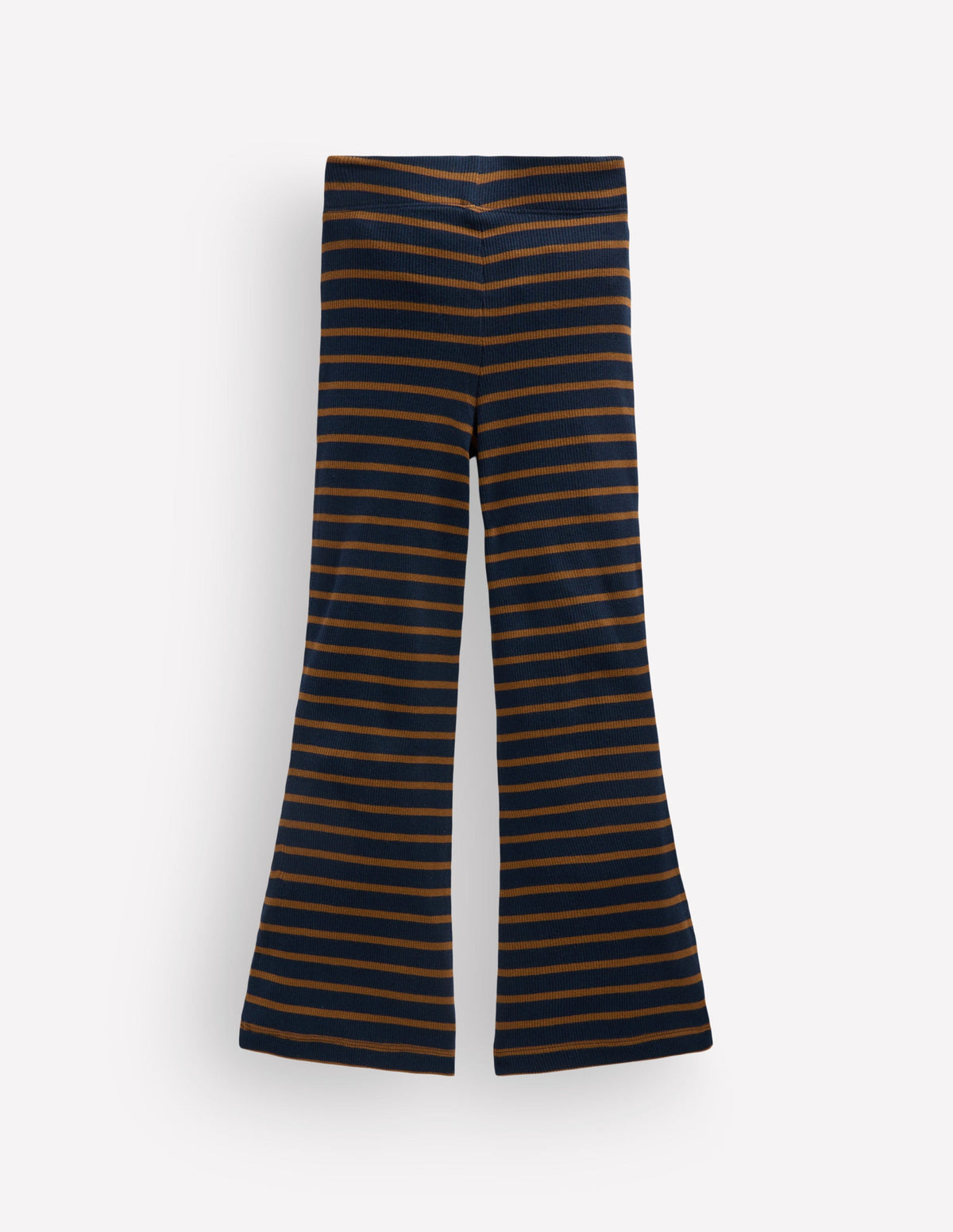 Gerippte, ausgestellte Leggings-Dunkelblau/Streifen - Image 3