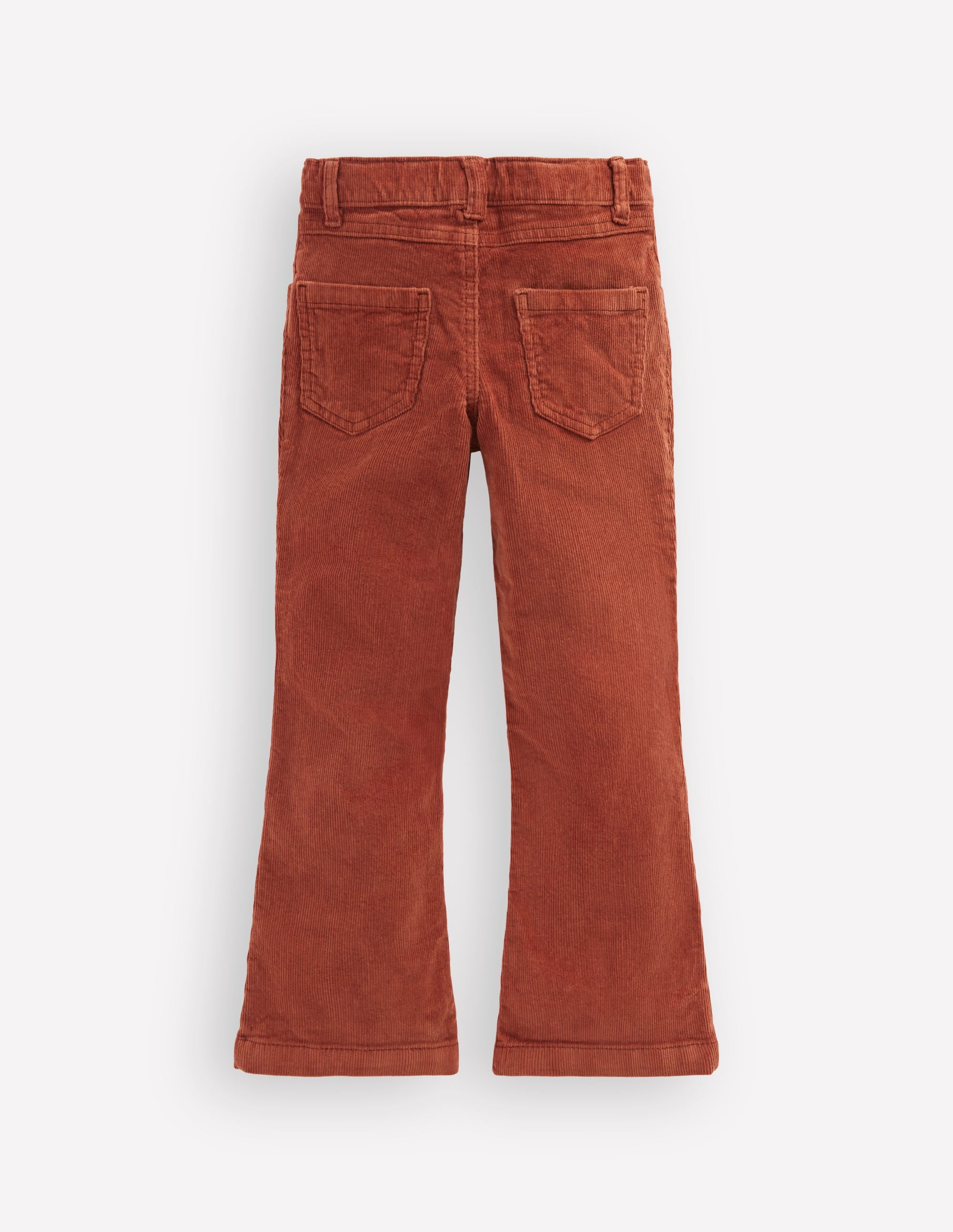 Jeans mit leichtem Schlag-Braun-Orange - Image 2