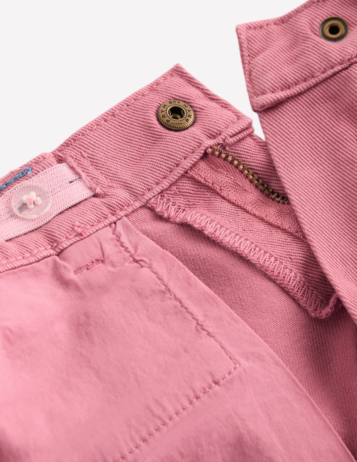 Jeans mit weitem Bein-Rosa Heide-5