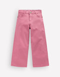 Jeans mit weitem Bein-Rosa Heide