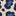 Wide Leg Jeans-Calico White/ Blue Leopard