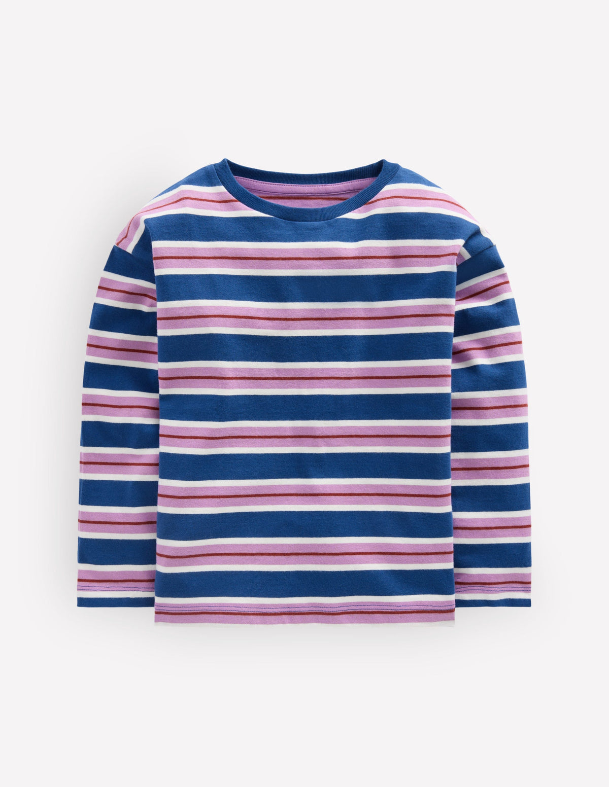 Bretonshirt mit Streifen-Blau Streifen-3