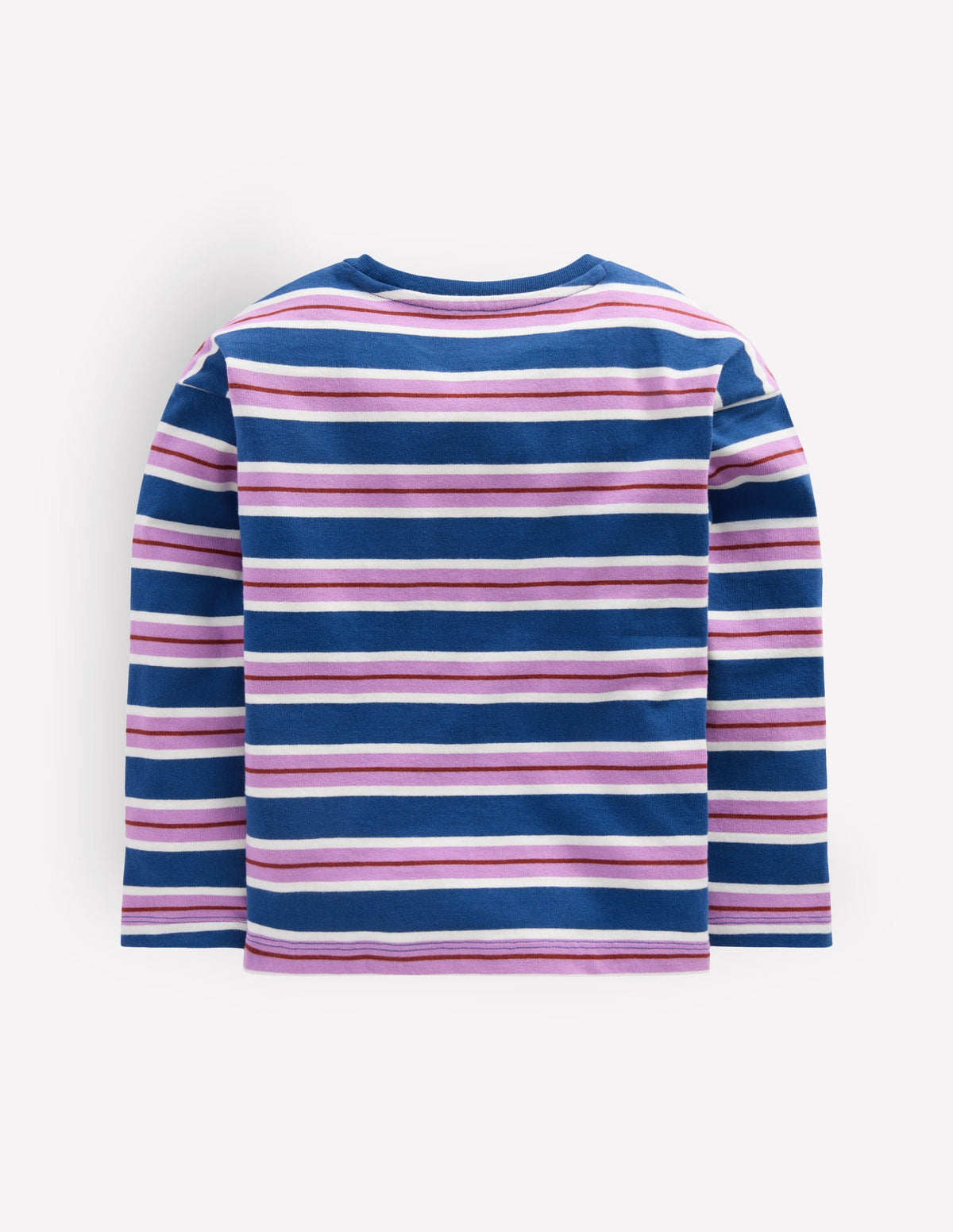 Bretonshirt mit Streifen-Blau Streifen-4