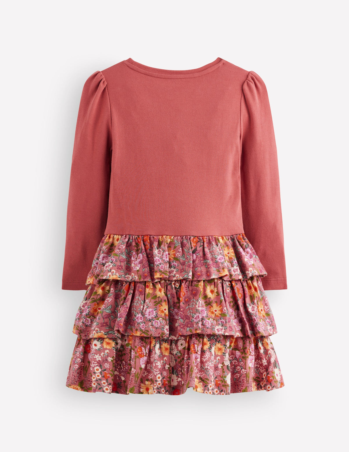 Cora RaRa Jerseykleid-Rosa Blütenrebe-2