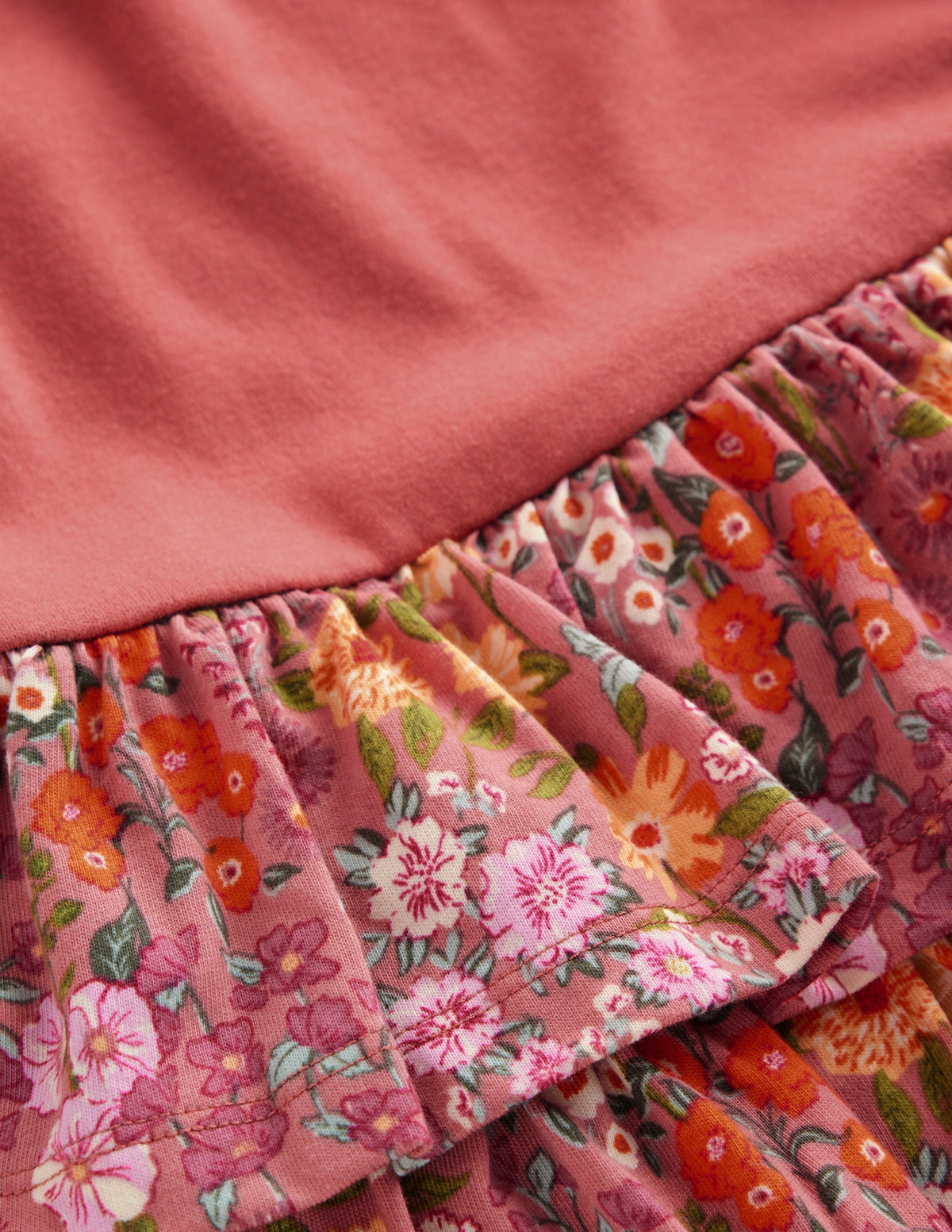 Cora RaRa Jerseykleid-Rosa Blütenrebe - Image 3