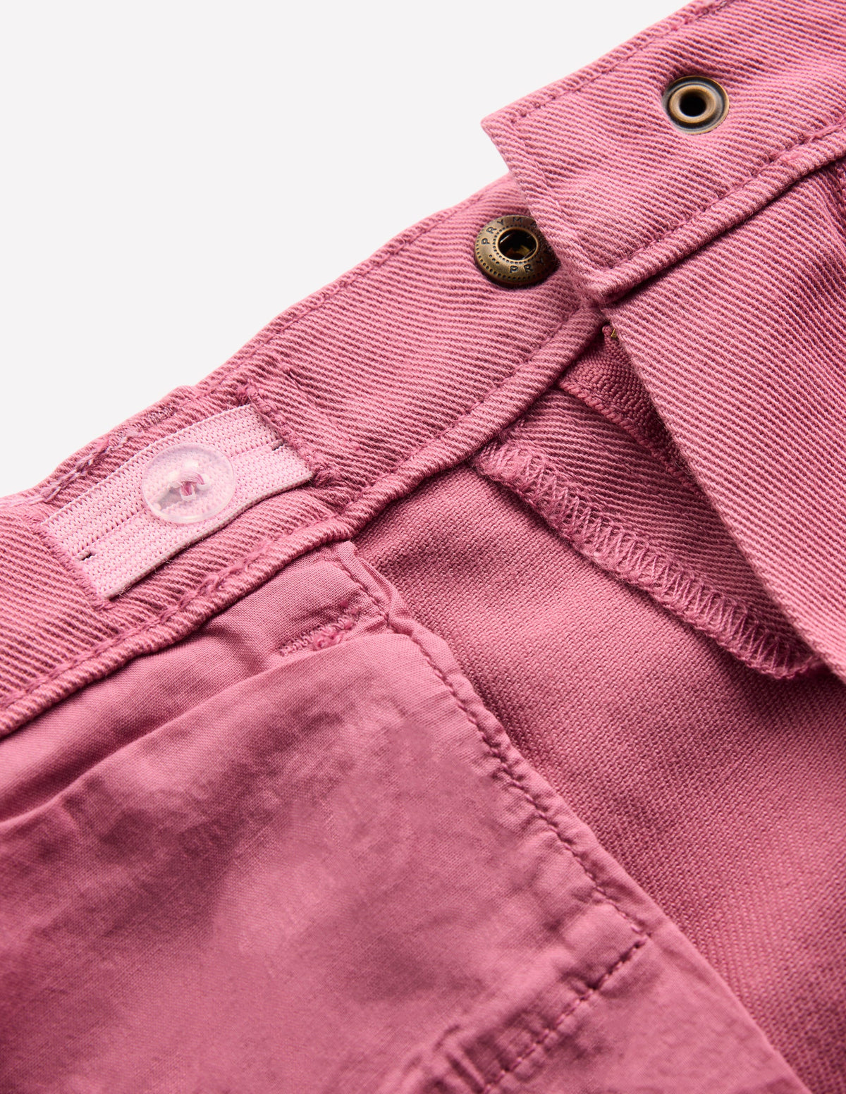 Jeansrock mit Rüschensaum-Rosa Heide - Image 4