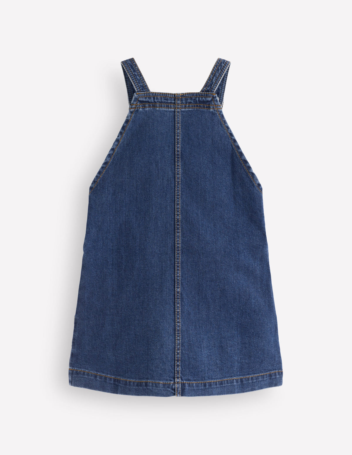 Adeline Latzkleid in A-Linie-Schlichter Denim - Image 2