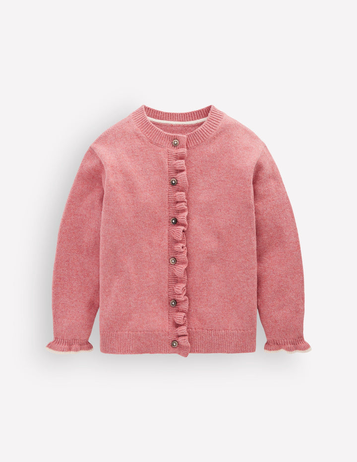 Strickjacke mit Rüschen für jeden Tag-Vintagerosa