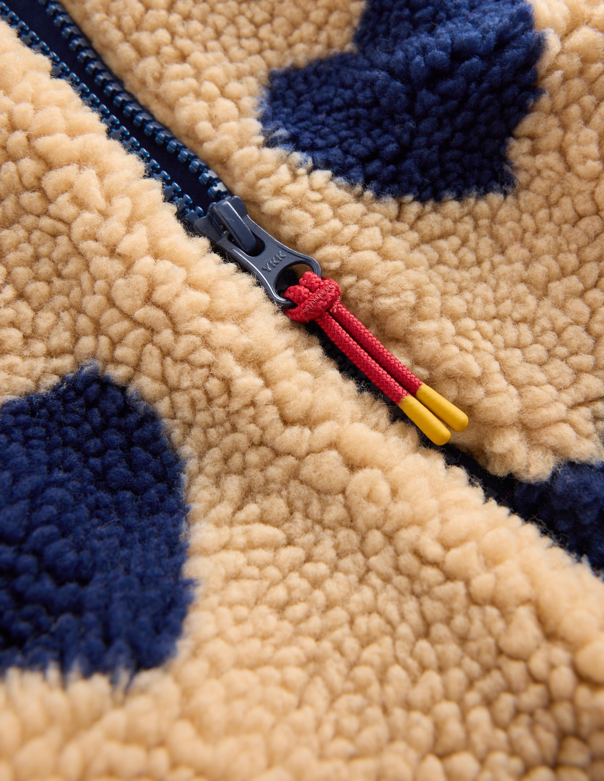 Lockere Teddyfelljacke mit Reißverschluss-Herz Teddyfell-3