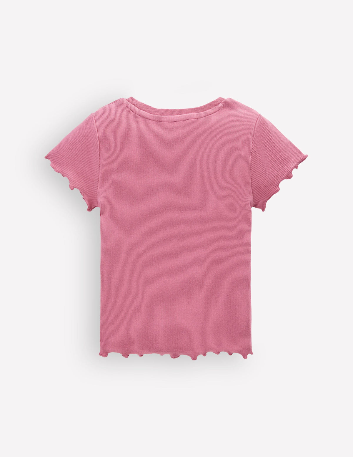 Geripptes T-Shirt-Rosa Heide - Image 2