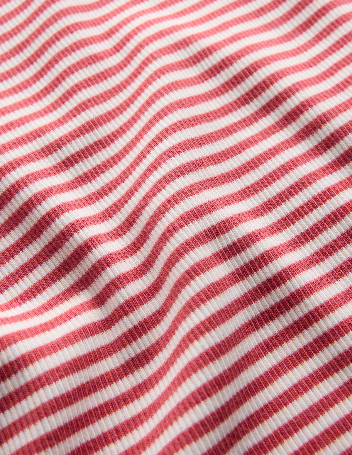 Geripptes Langarmshirt-Rosa/Sanftes Naturweiß Streifen - Image 3