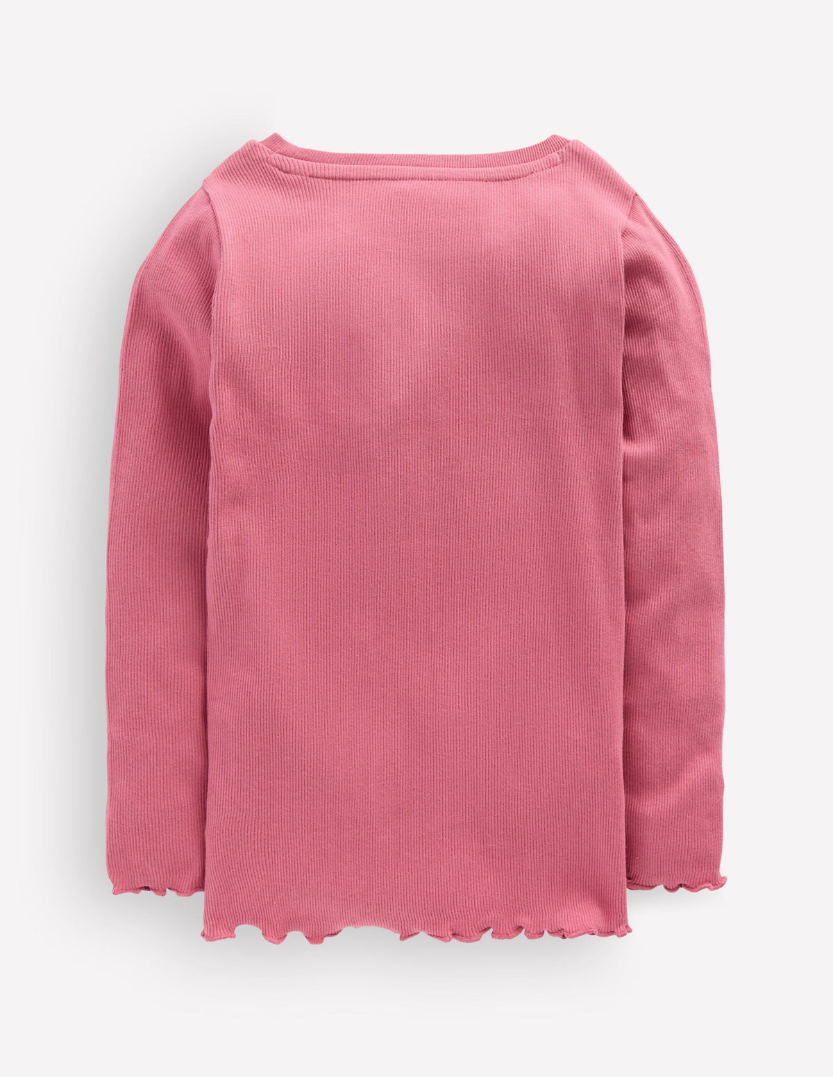 Geripptes Langarmshirt-Rosa Heide - Image 2