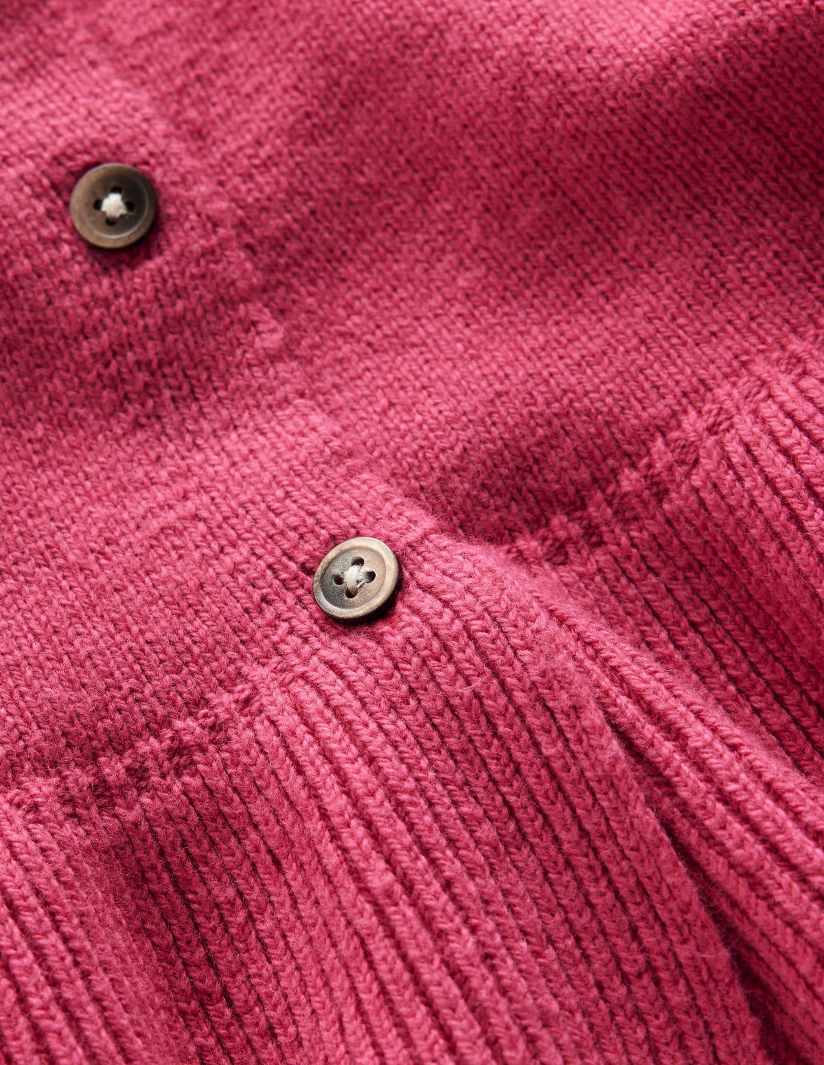 Hübsche Strickjacke mit Schößchen-Winter Puderrosa - Image 3
