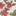 Top flammé à manches volantées-Motif Garden Flowerbed crème tendre
