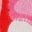Gestuftes Jersey-Sommerkleid-Kaugummi-Rosa