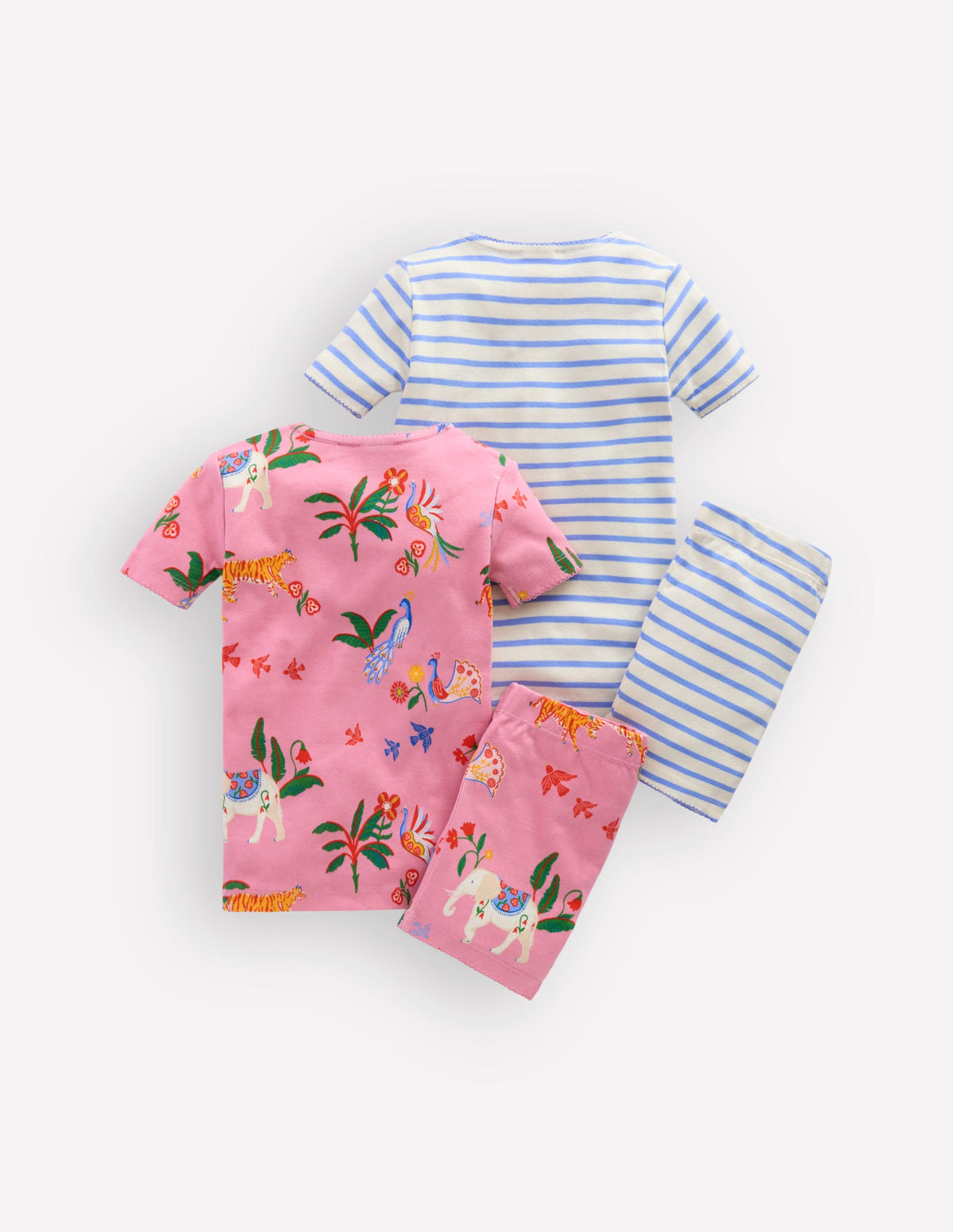 2 pyjamas courts-Licorne rose - Image 2
