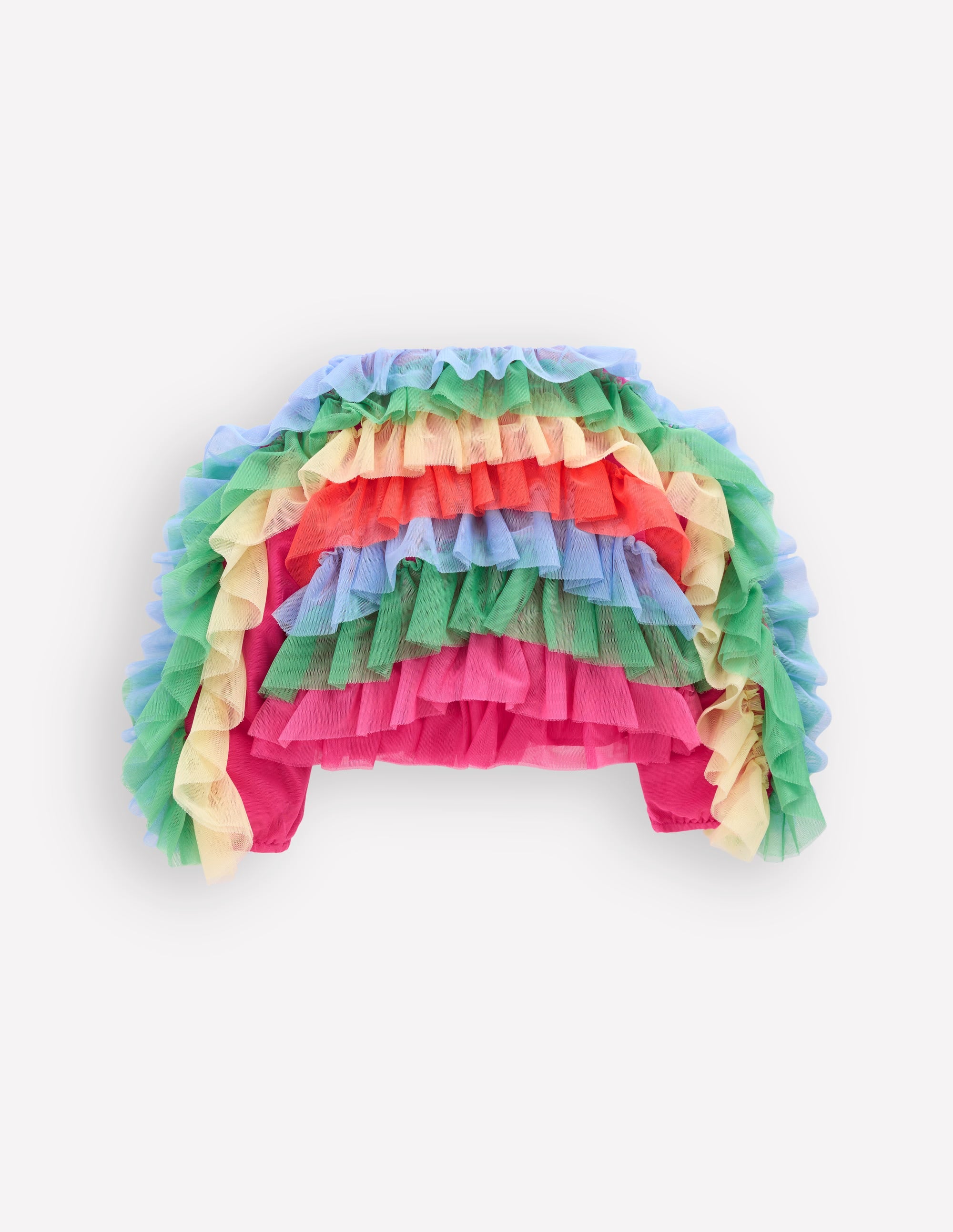 Veste arc-en-ciel en tulle-Arc-en-ciel multi - Image 5