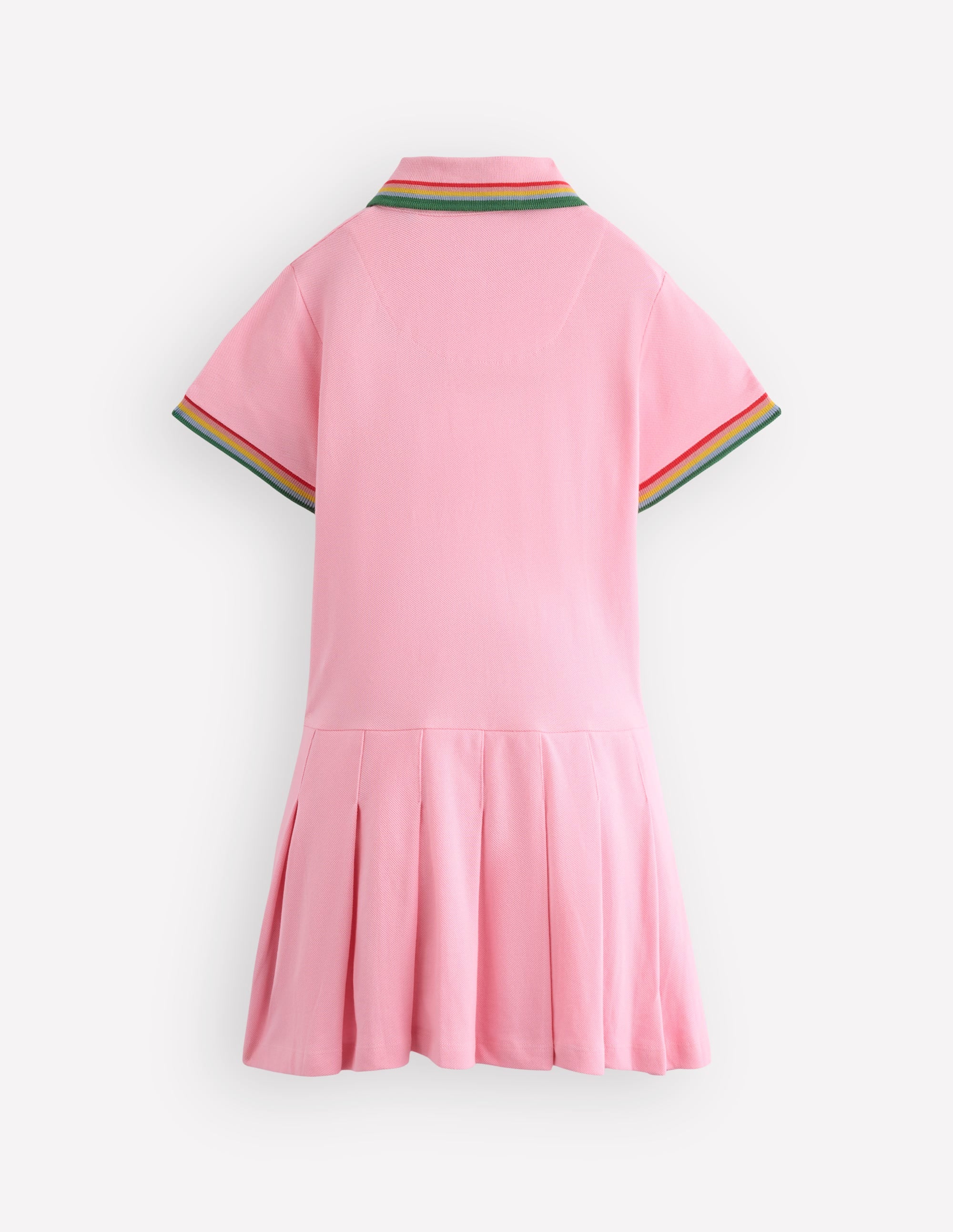 Jersey-Kleid mit Plissee-Rock-Mandelblütenrosa - Image 4