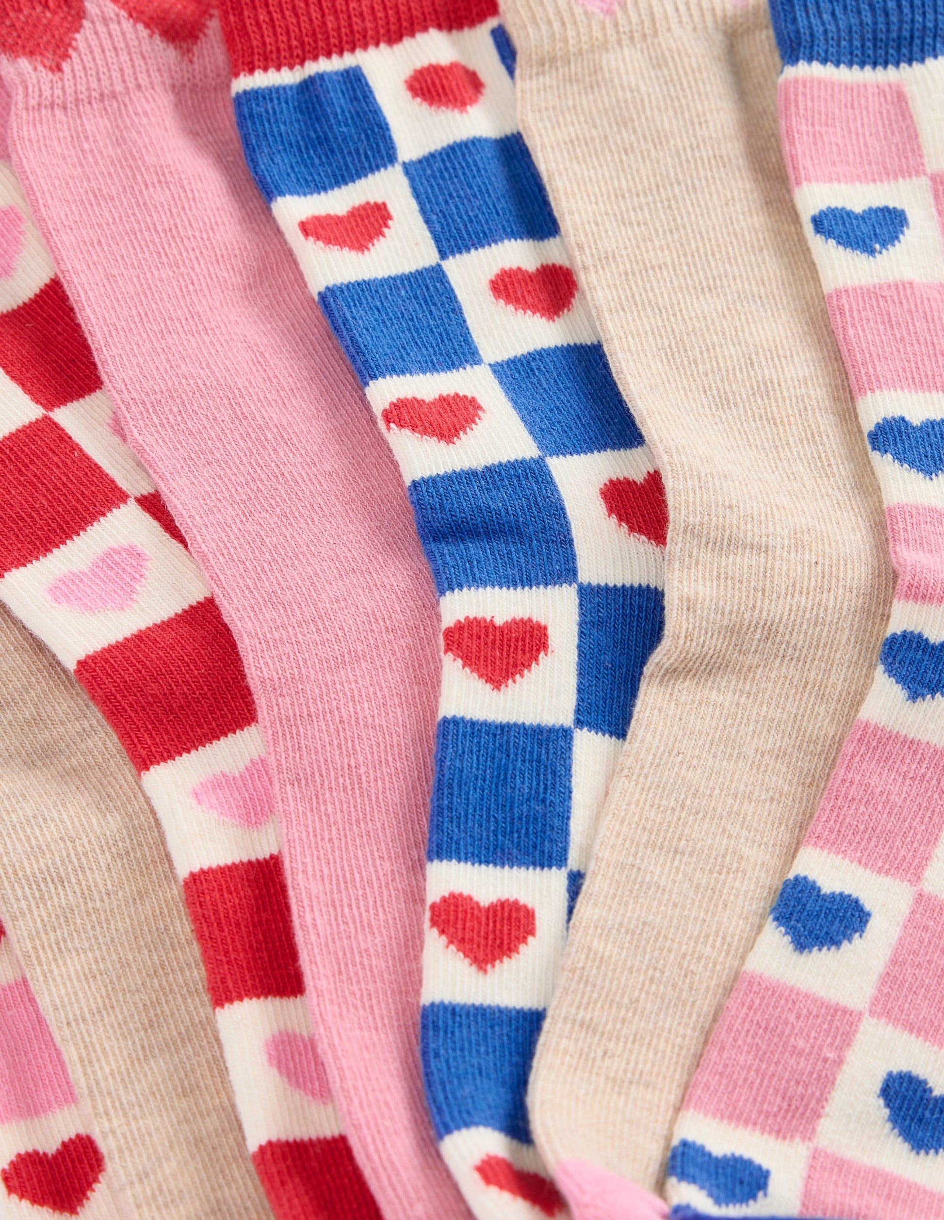 Socken im 7er-Pack-Herzen-2