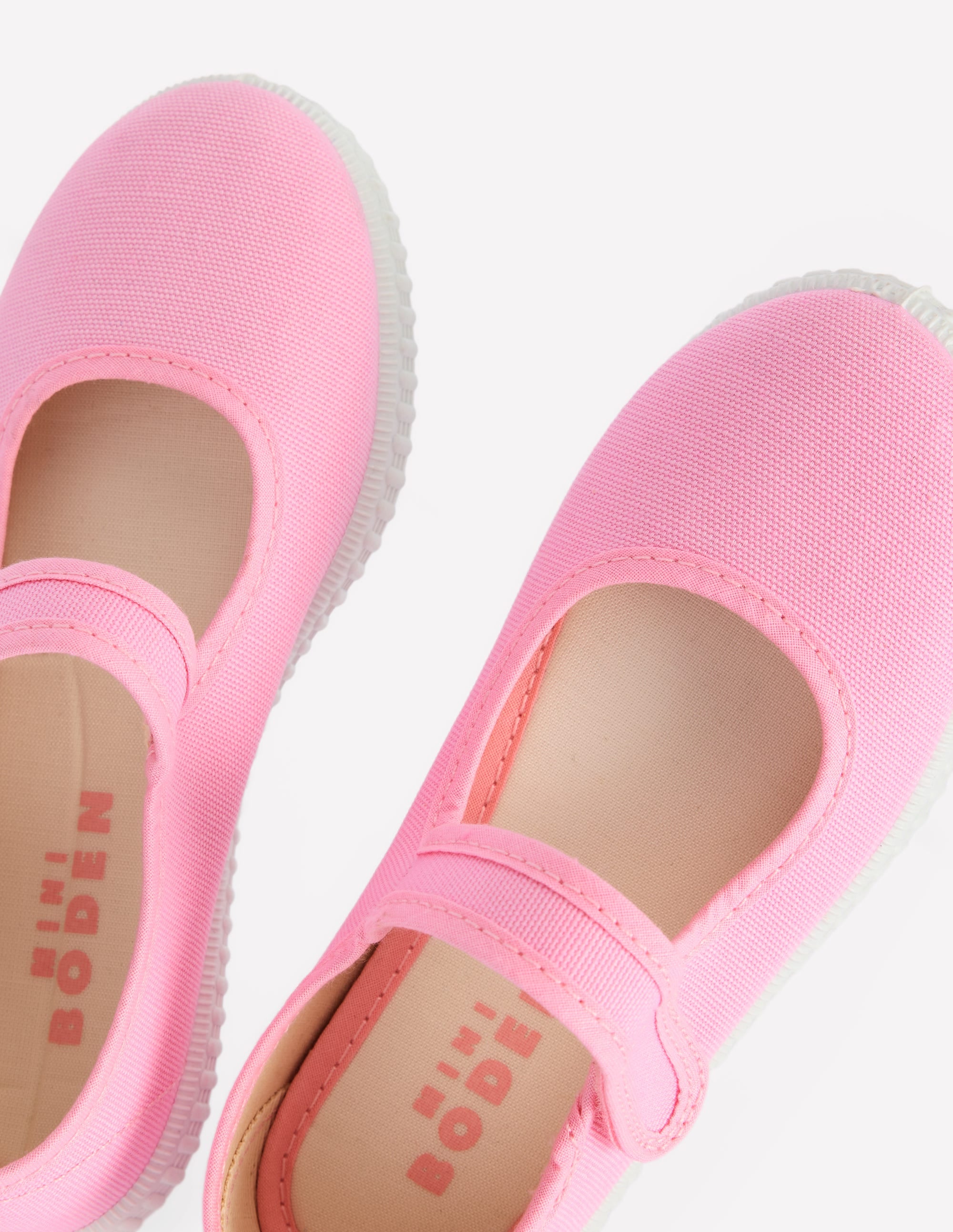 Mary Janes aus Canvas-ROSA - Image 3