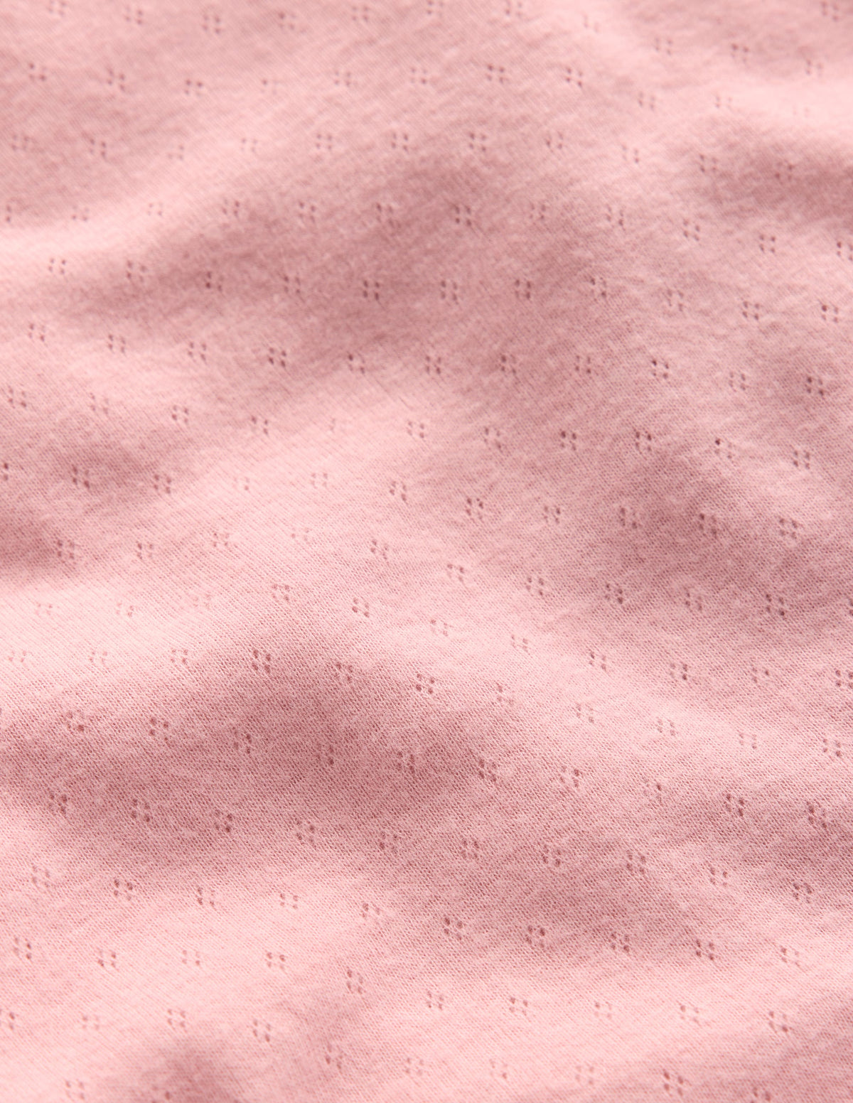 Langärmeliges Oberteil mit Pointelle-Muster-ROSA-3