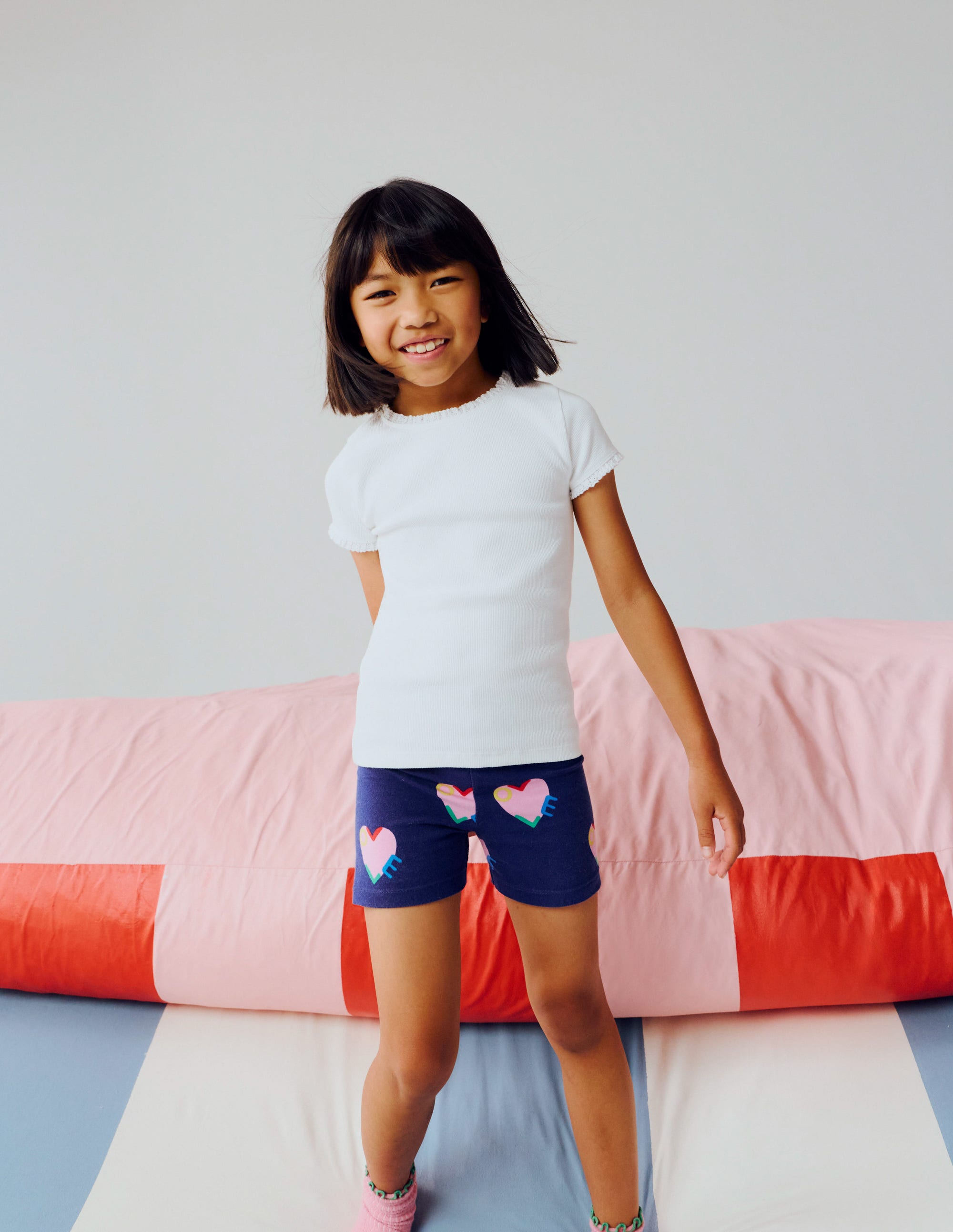 Radlerhose-Marineblau Liebesherzen - Image 4